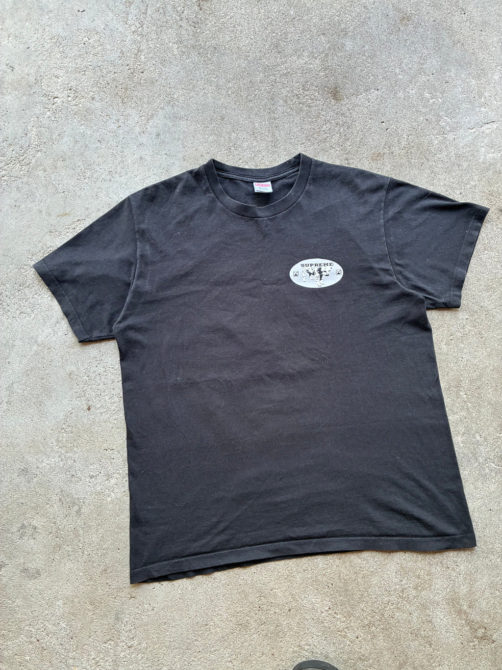 Supreme “DALMATIAN BLACK SS25” tee (M)