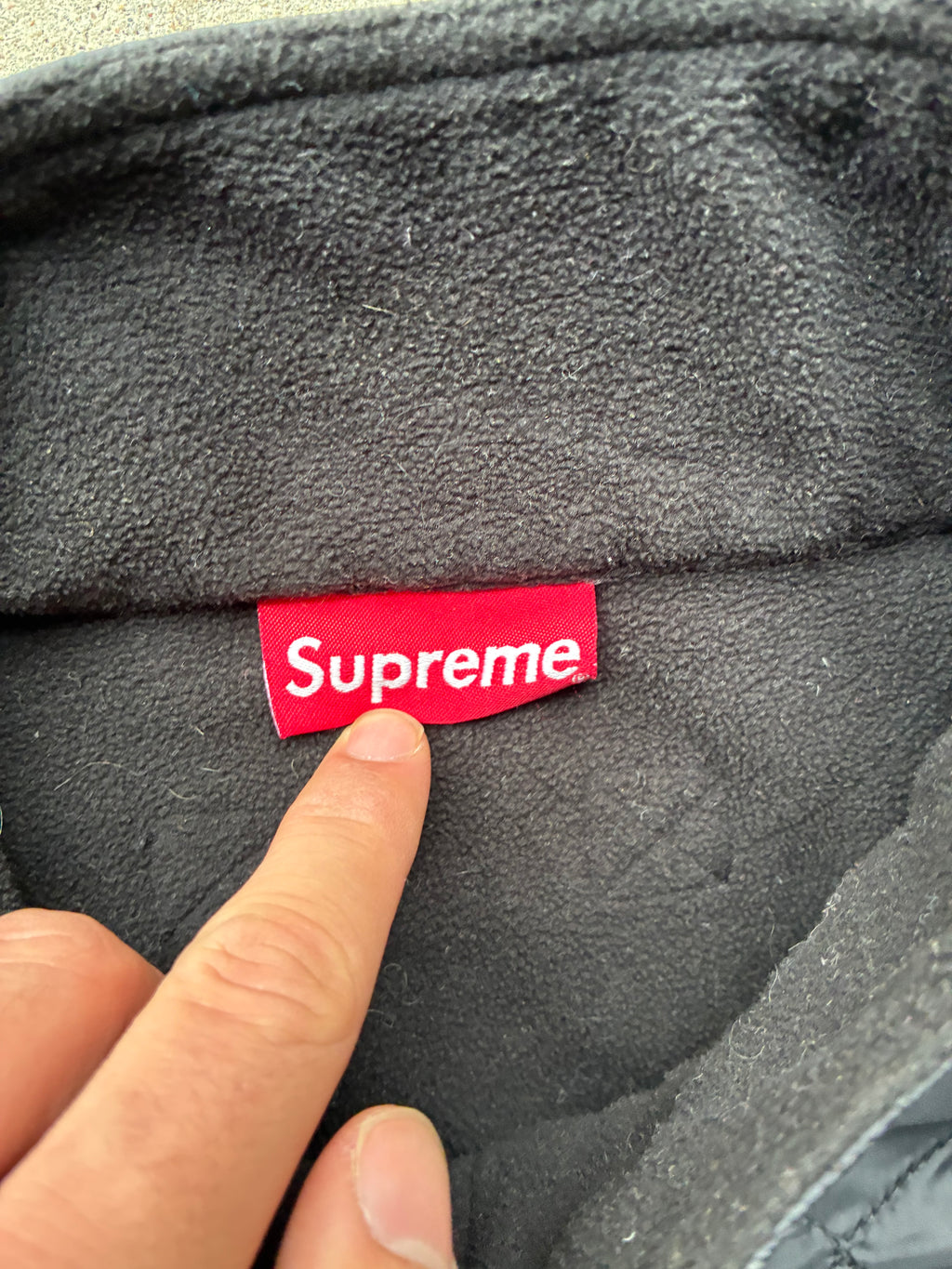 Supreme “HALF ZIP UP ARC LOGO” jacket (S)