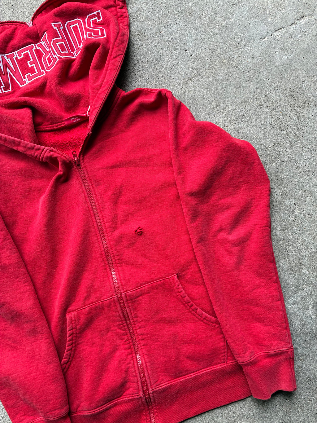Supreme “LOGO” Zip Up Hoodie (M)