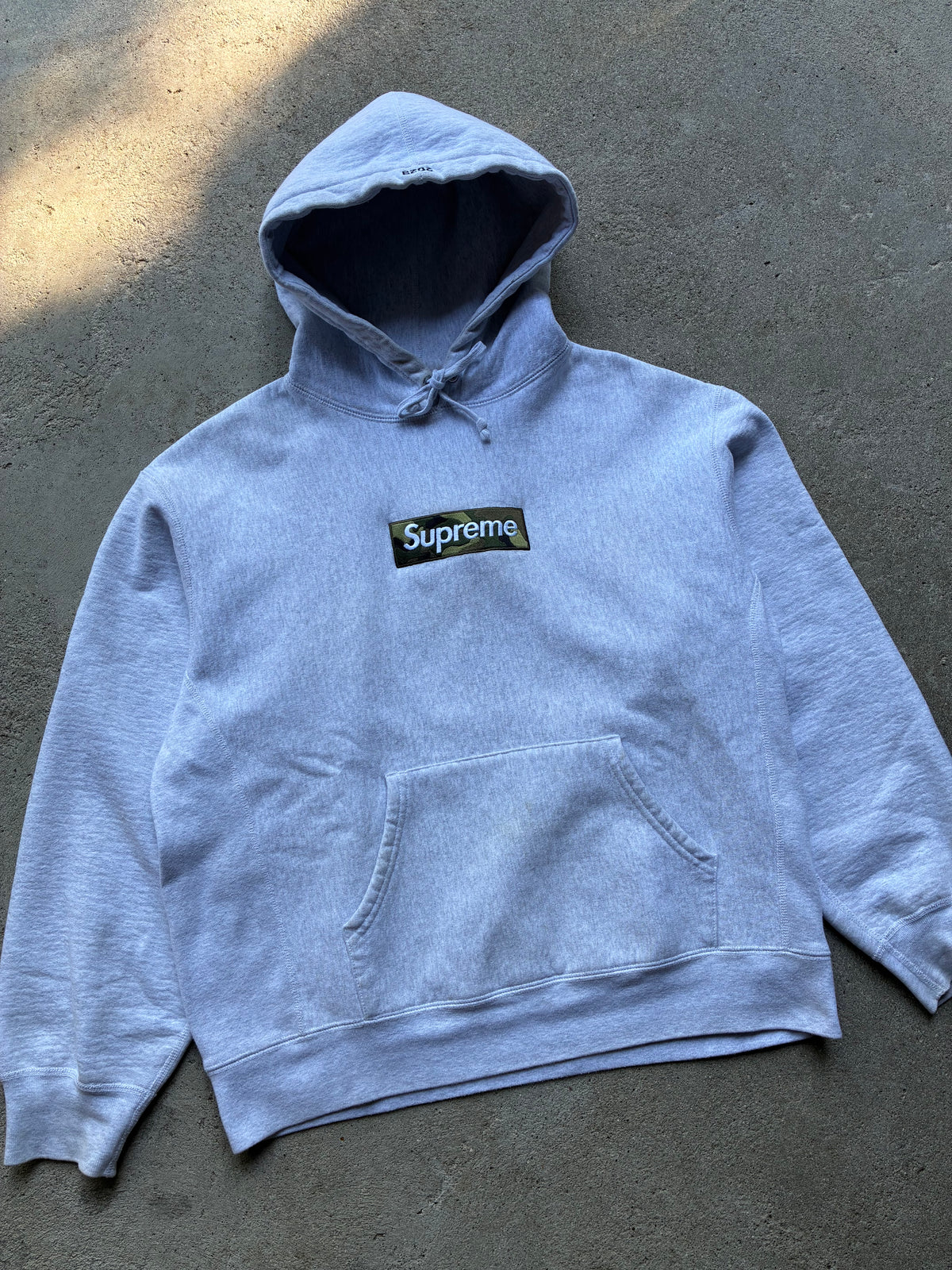 Supreme “BOX LOGO CAMO FW23” Hoodie (M)