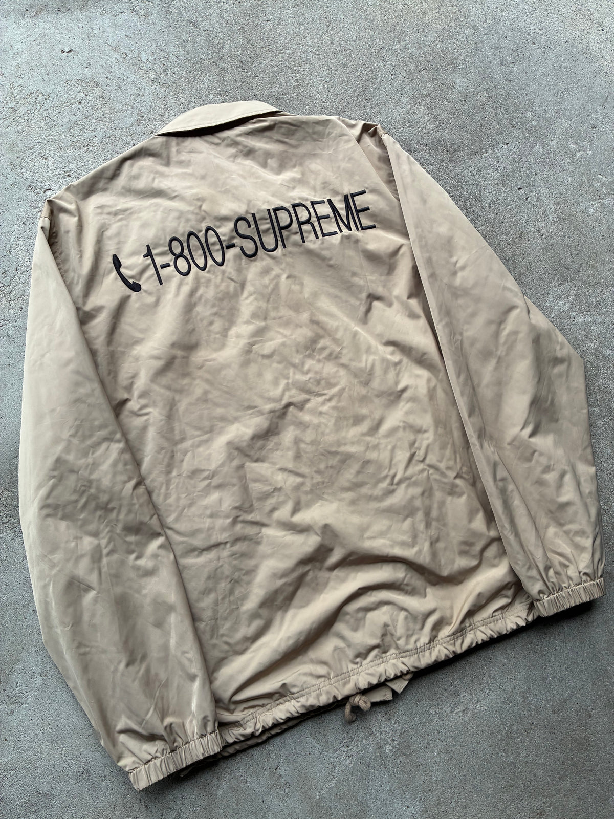 Supreme “1-8”0-SUPREME” Coaches jacket (L)