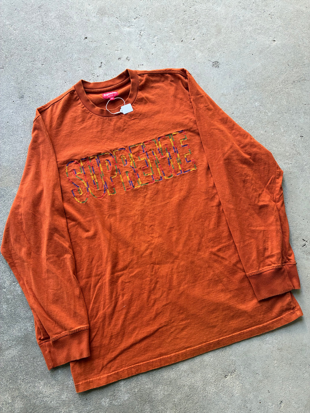 Supreme “INTERNATIONAL L/S” Long Sleeve (XL)