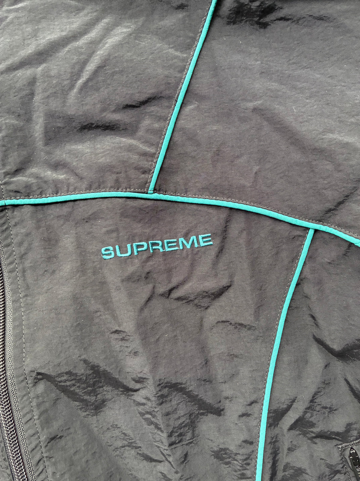 Supreme “PIPING SS19” Track Jacket (L)