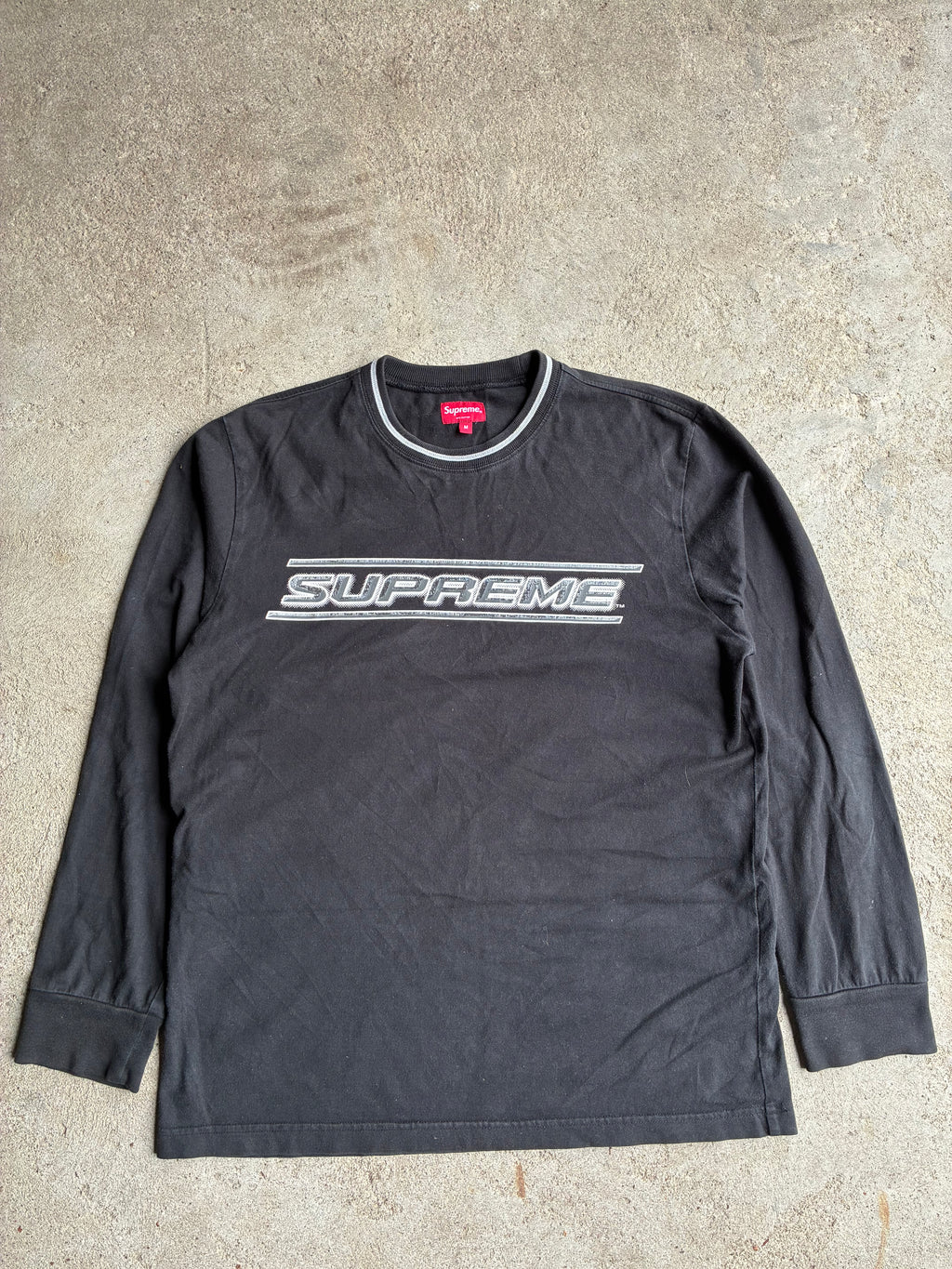 Supreme “BEVEL L/S” Long Sleeve (M)