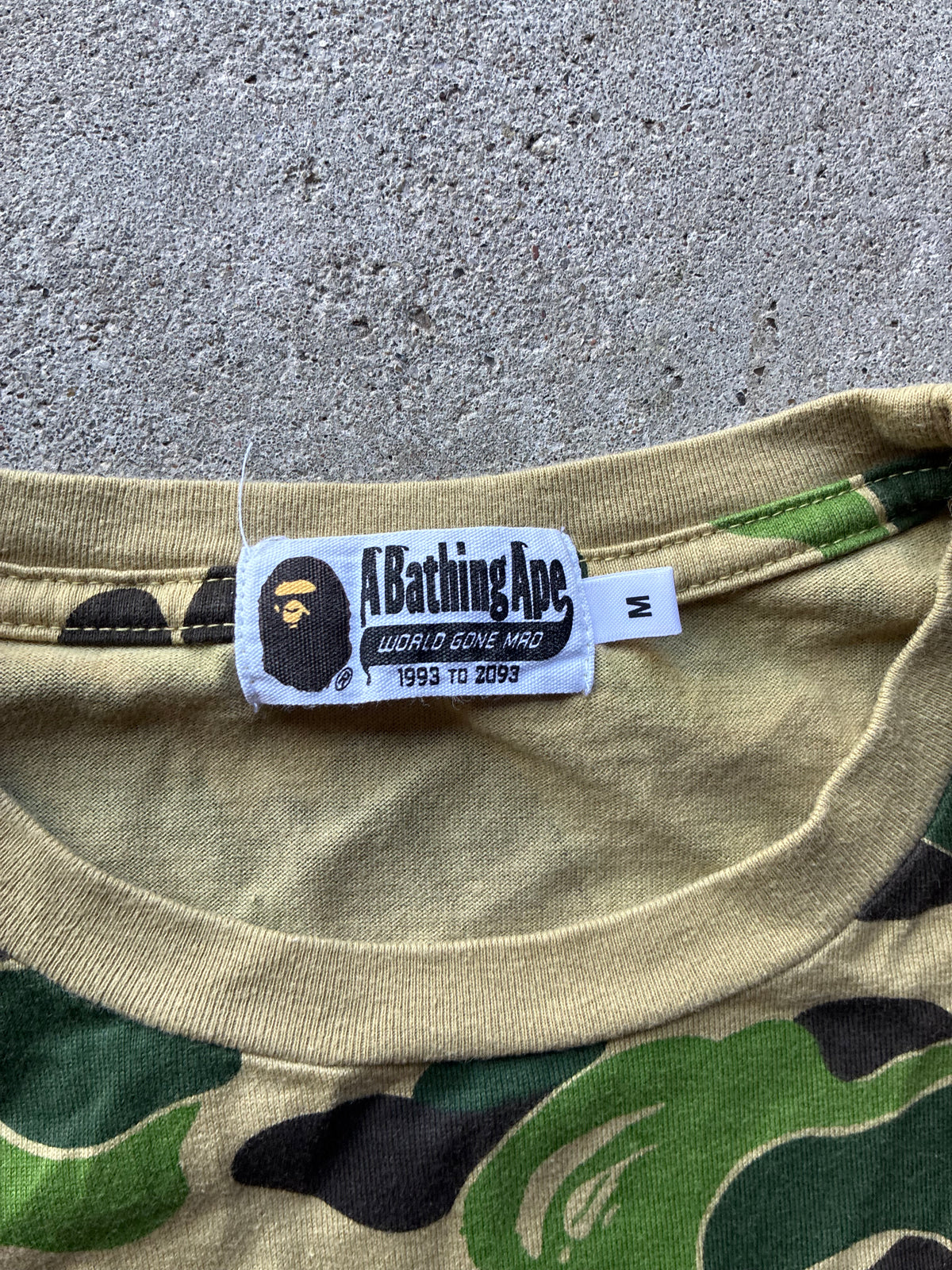 Bape “CAMO” Long Sleeve (M)