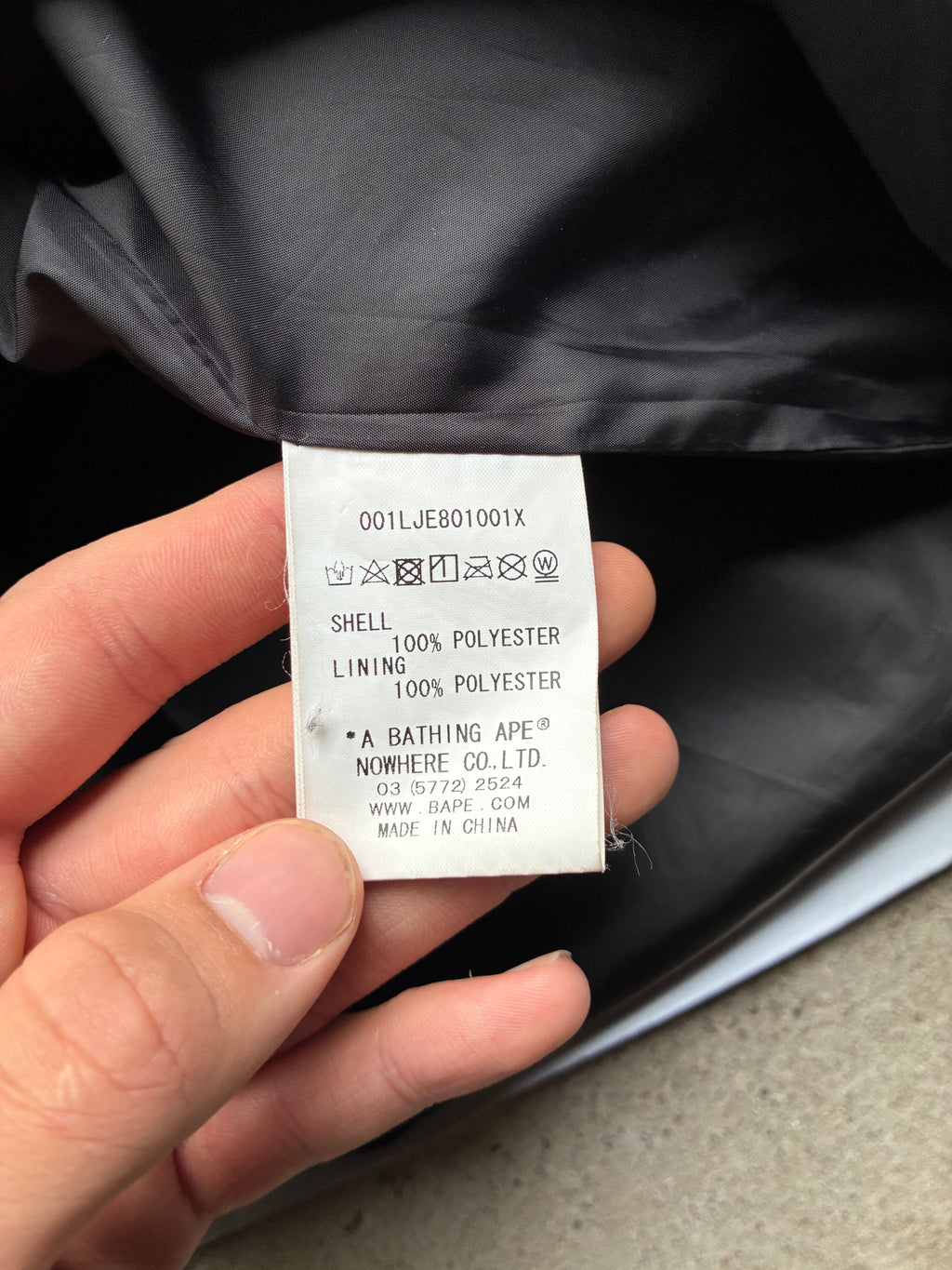 Bape “REFLECTICE” Coach Jacket (L)