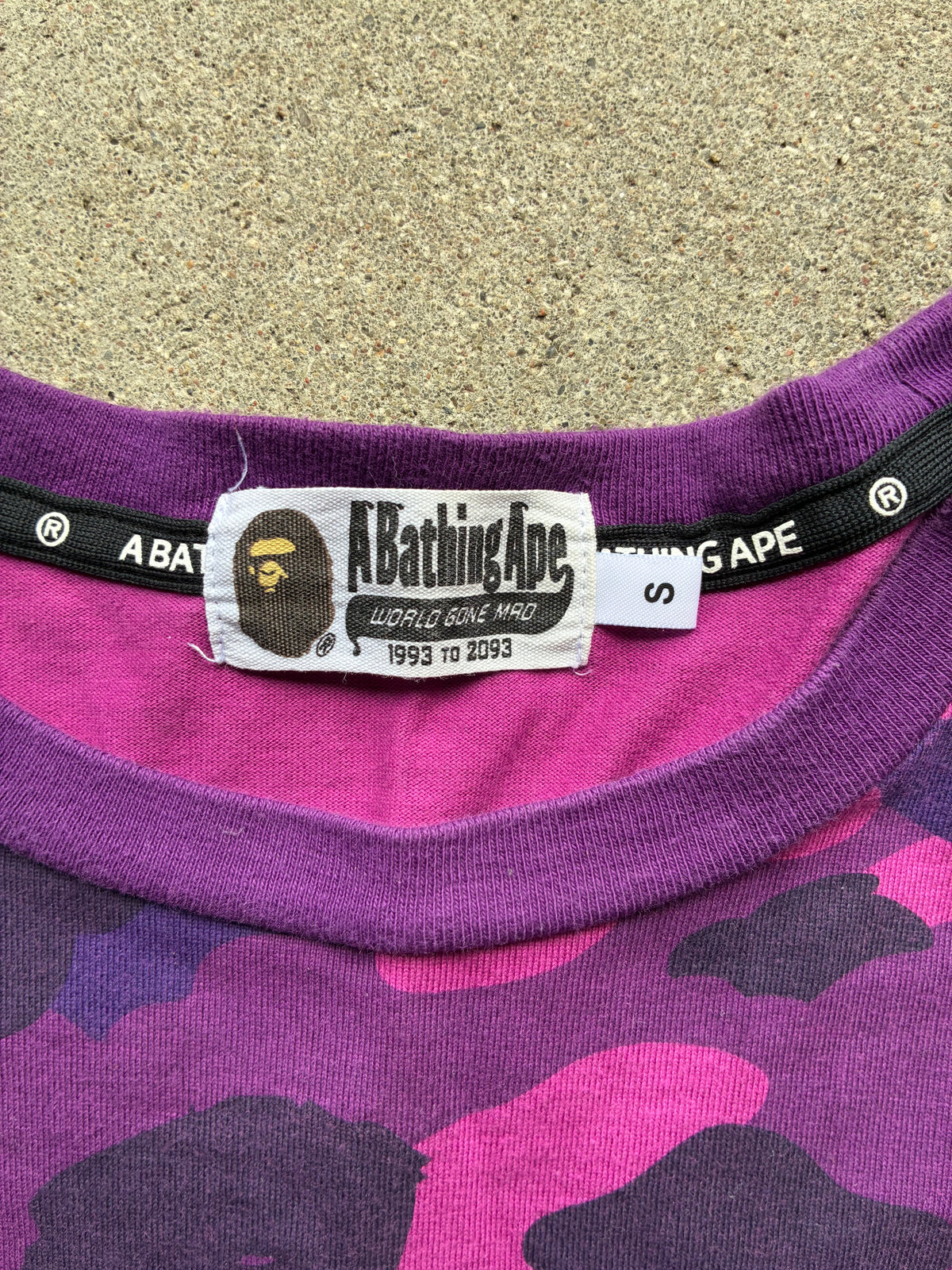 Bape “COLOR CAMO LAYERED” Long Sleeve (S)