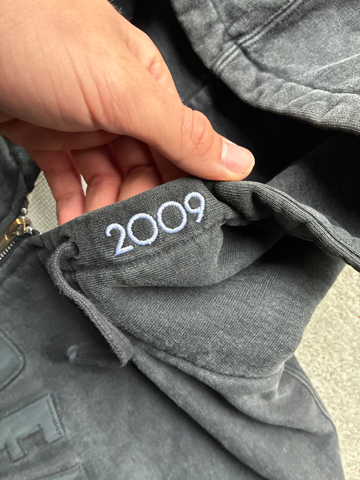Supreme “ARC LOGO THERMAL 2009” Zip Up hoodie (L)