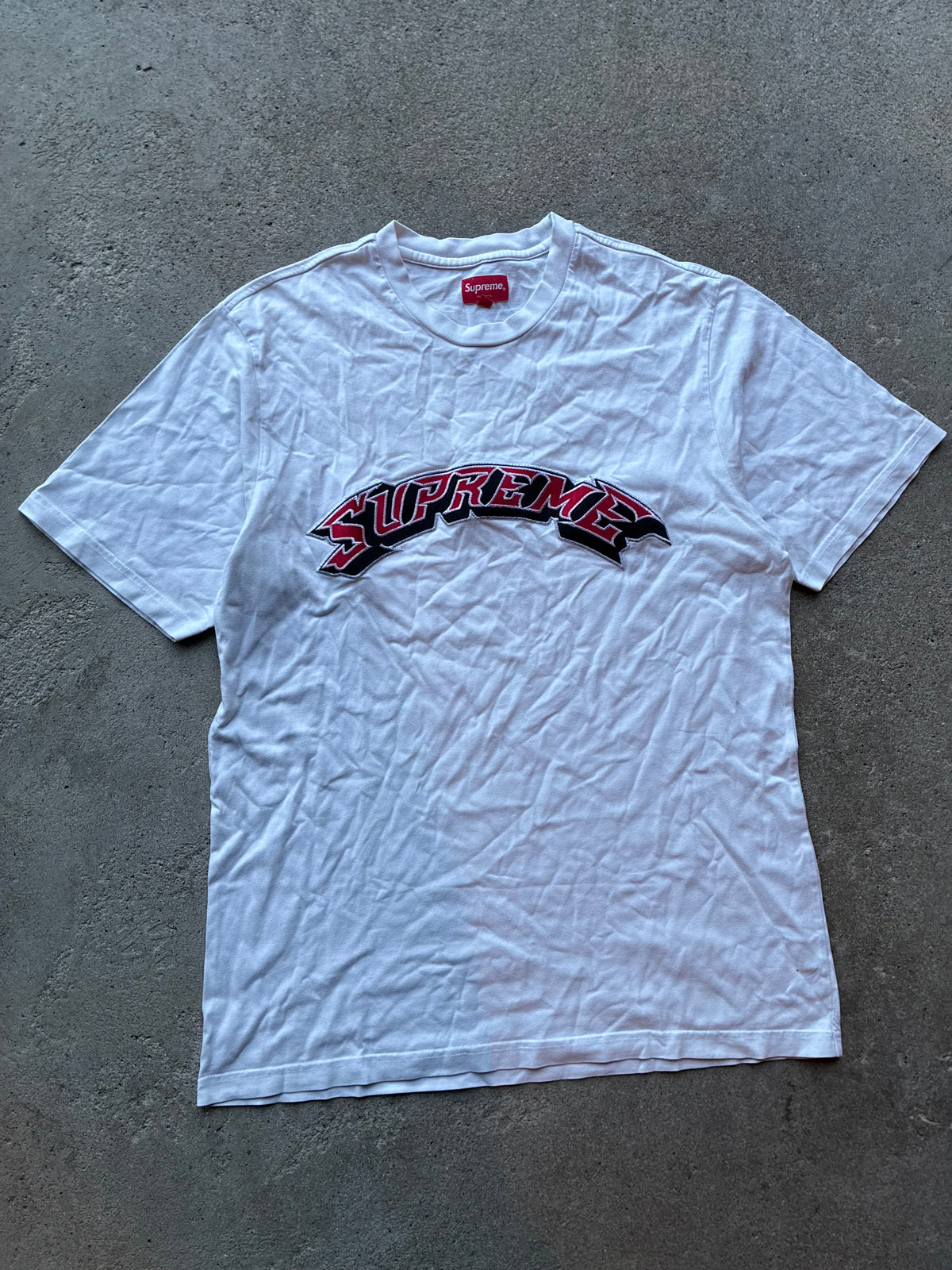 Supreme “APPLIQUE ARC S/S” Tee (M)