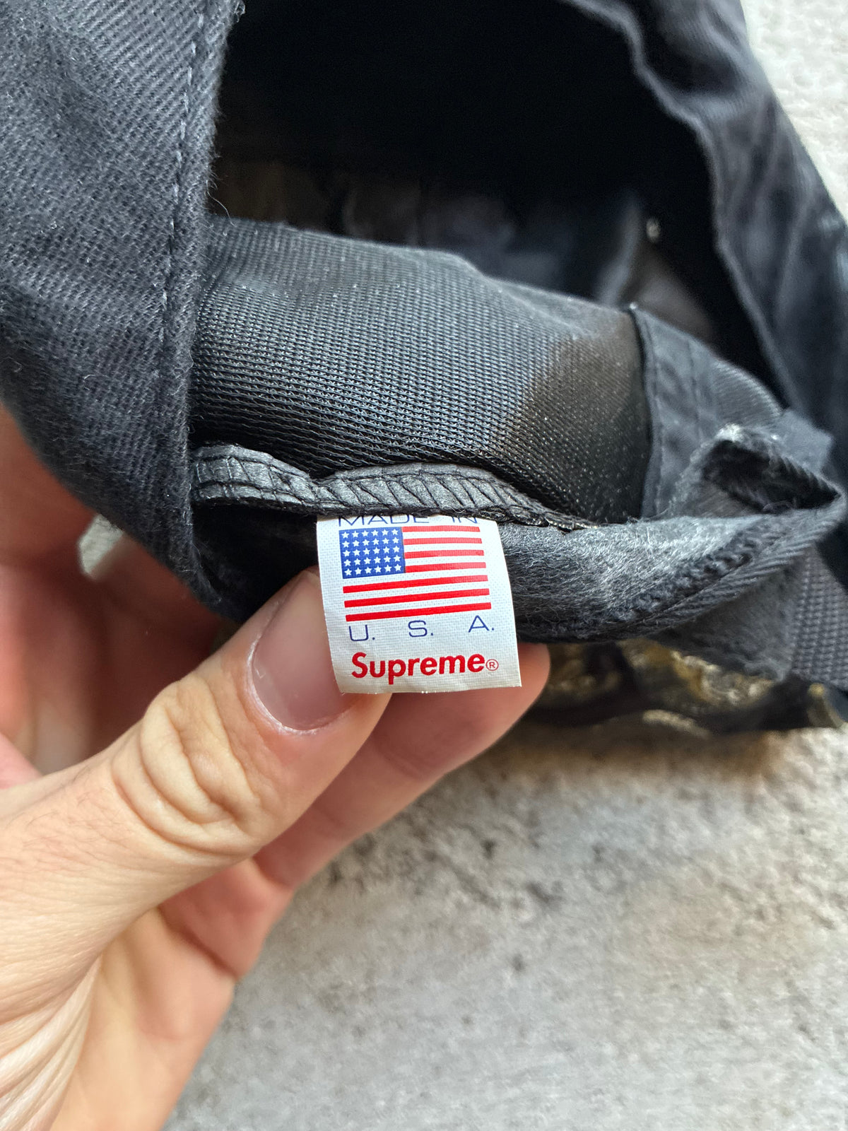 Supreme “COINS SS14” Camp cap (Adjustable)