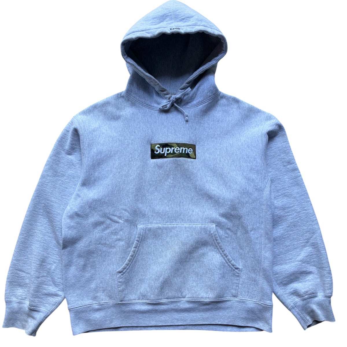 Supreme “BOX LOGO CAMO FW23” Hoodie (M)