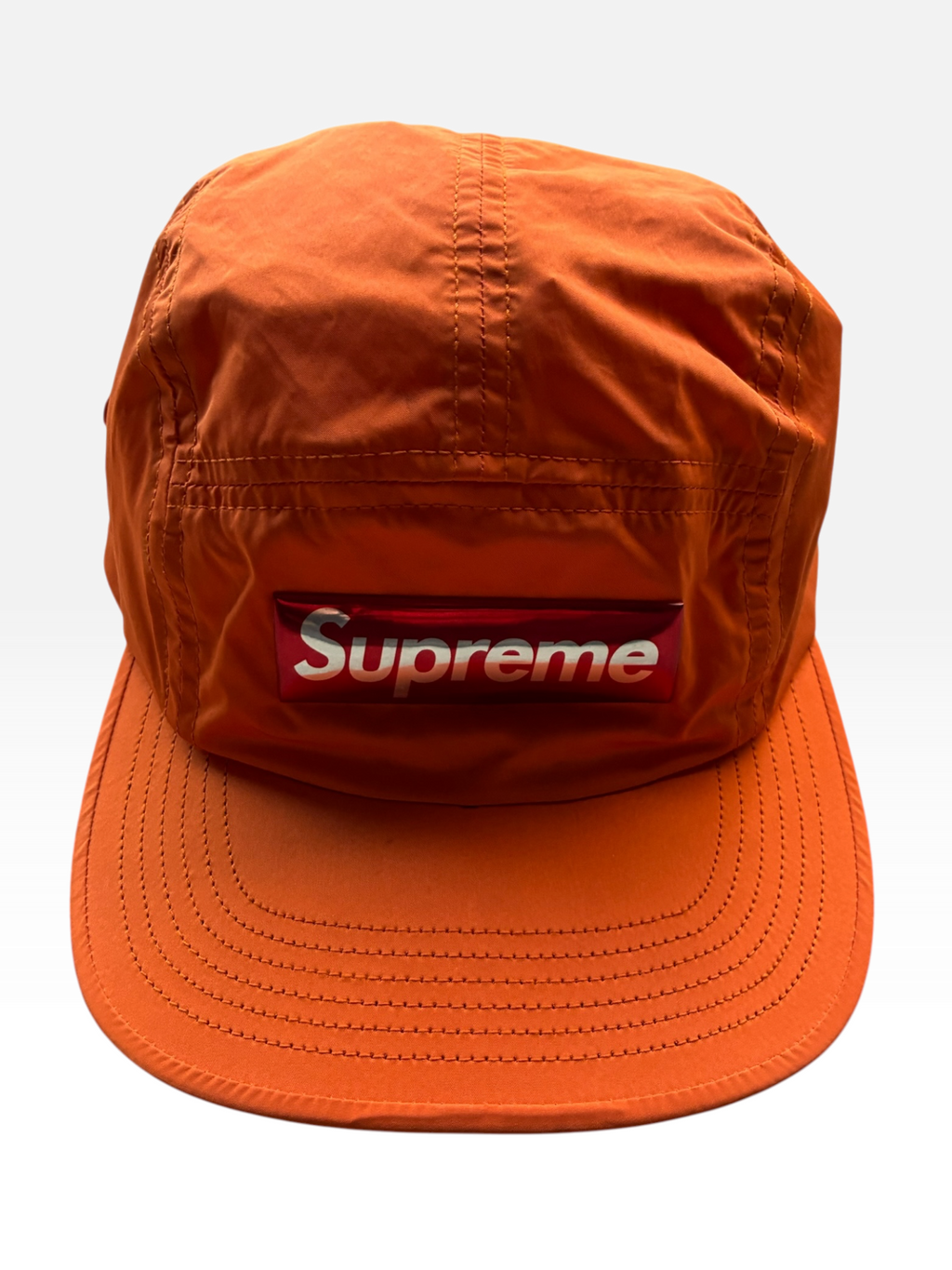Supreme “LIQUID METAL FW17” Camp Cap (Adjustable)