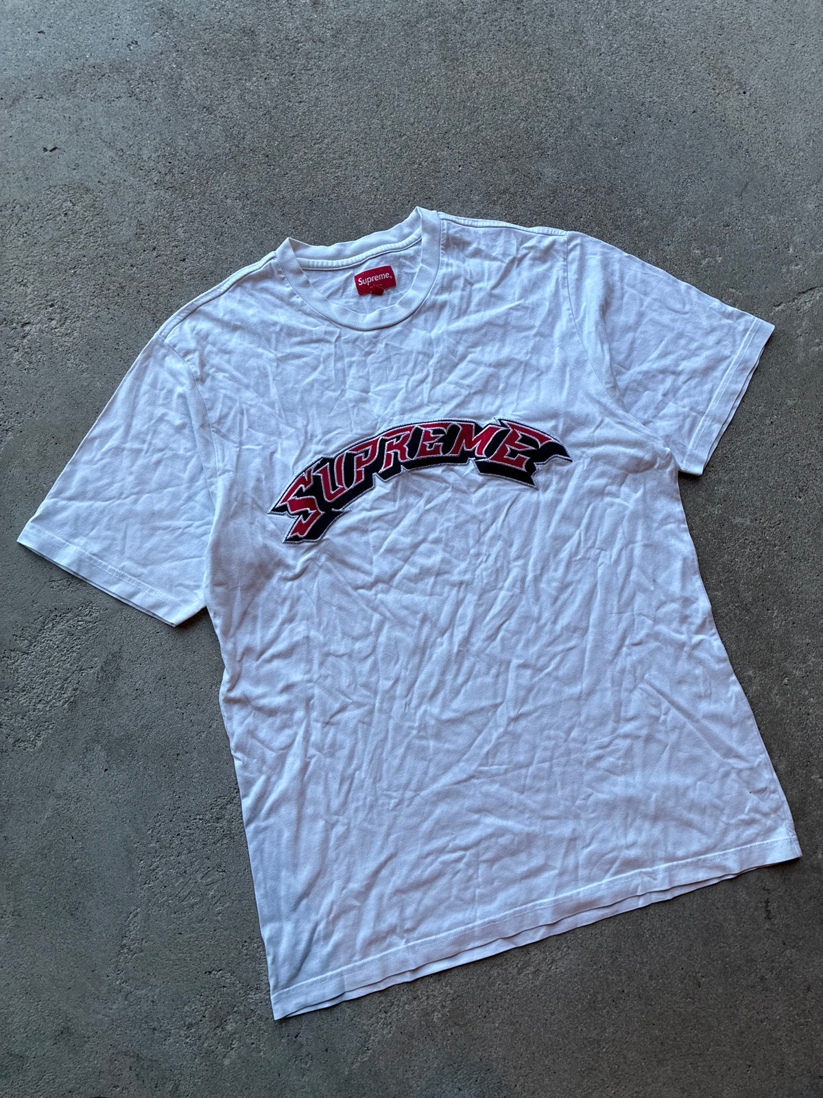 Supreme “APPLIQUE ARC S/S” Tee (M)
