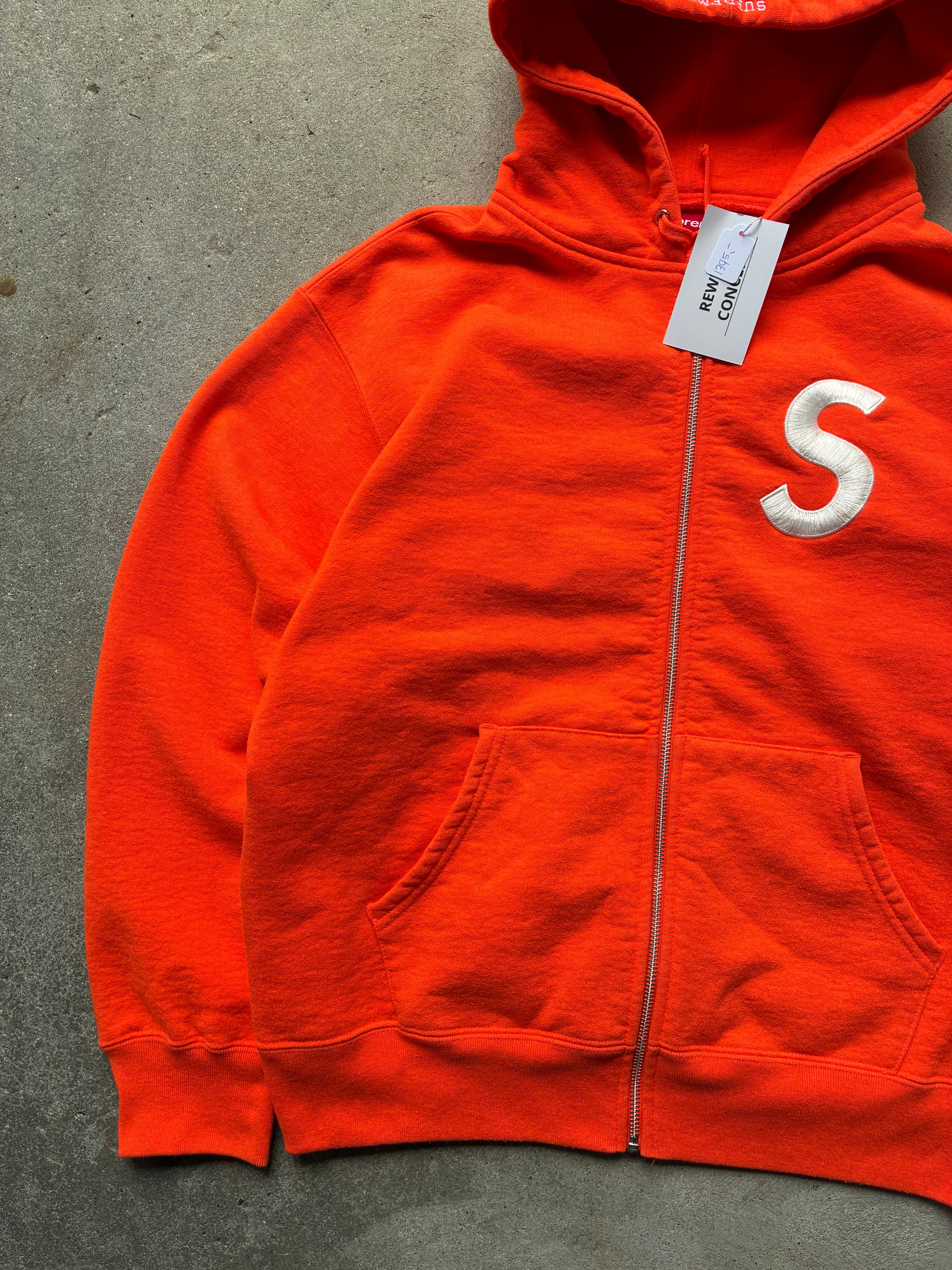 Supreme “S LOGO” Zip Up Hoodie (M)