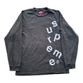 Supreme “SCATTER LOGO” Long Sleeve (M)