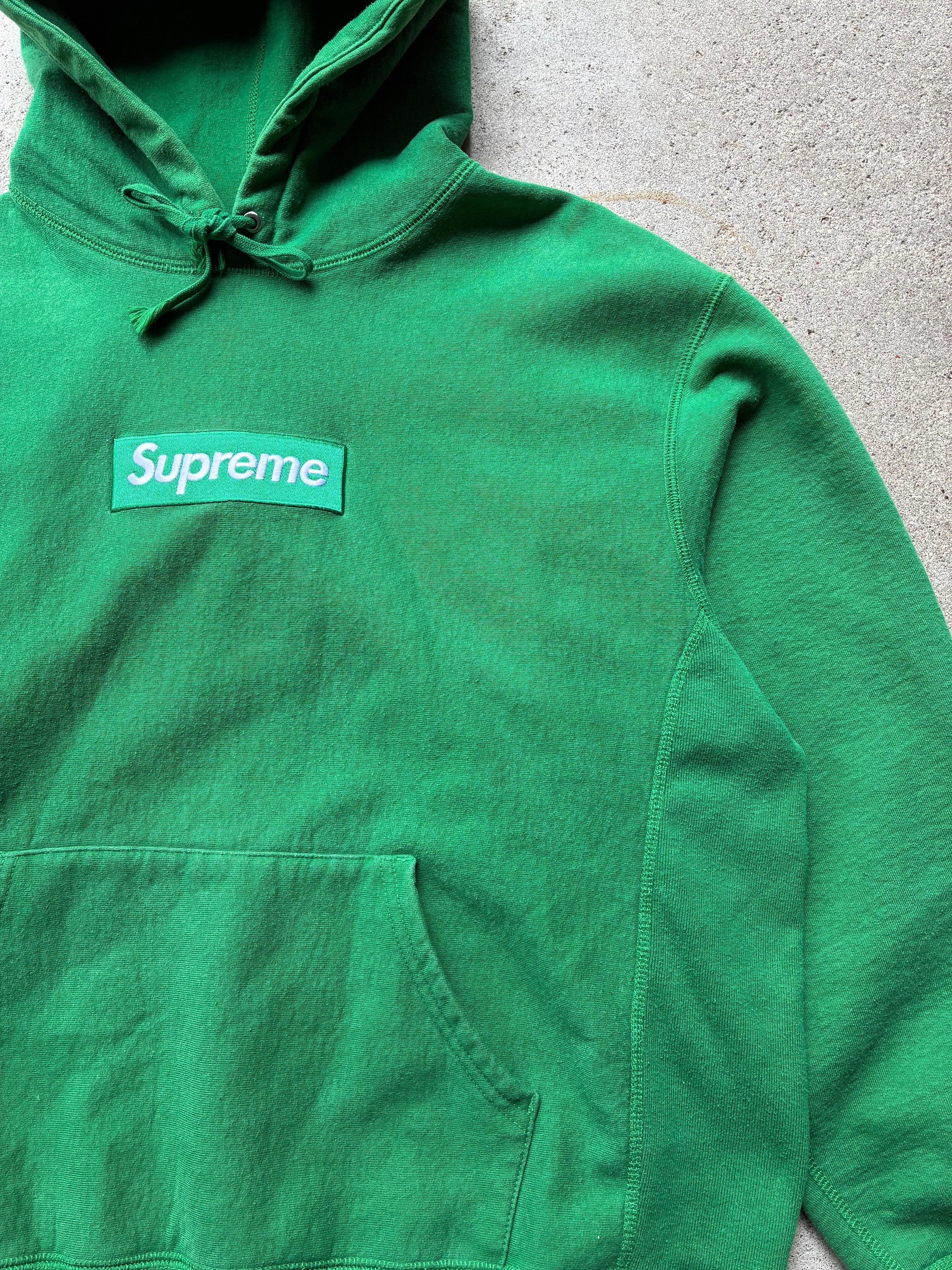 Supreme “ FW24 GREEN” Box Logo Hoodie (M)