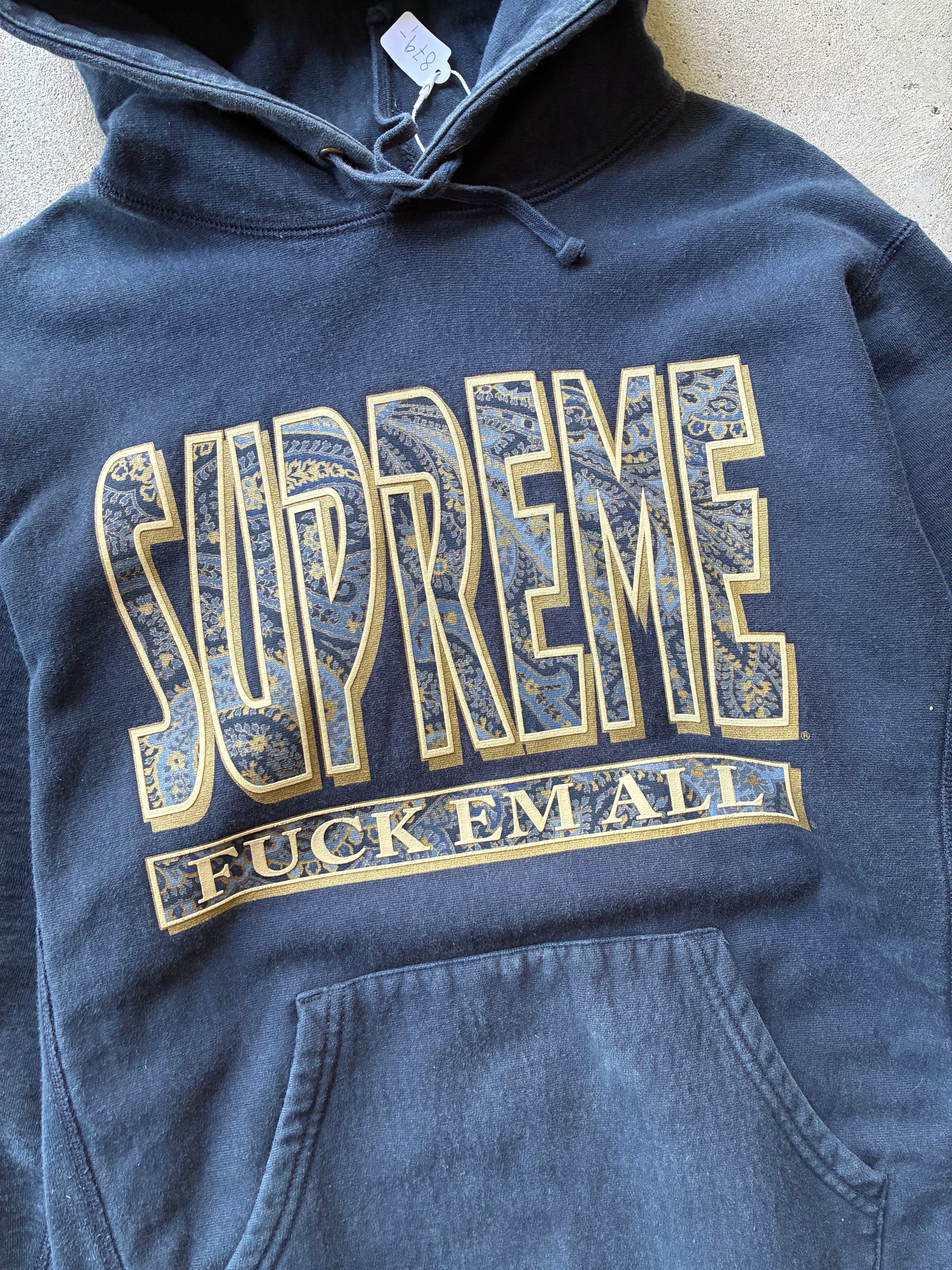 Supreme “F*CK EM ALL” Hoodie (M)