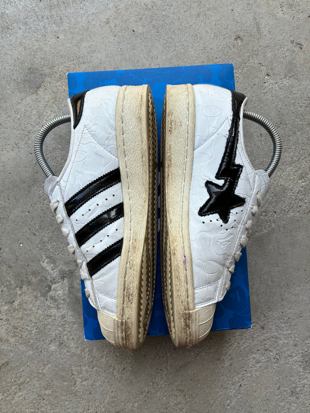 Adidas superstar x bape (39 1/3)