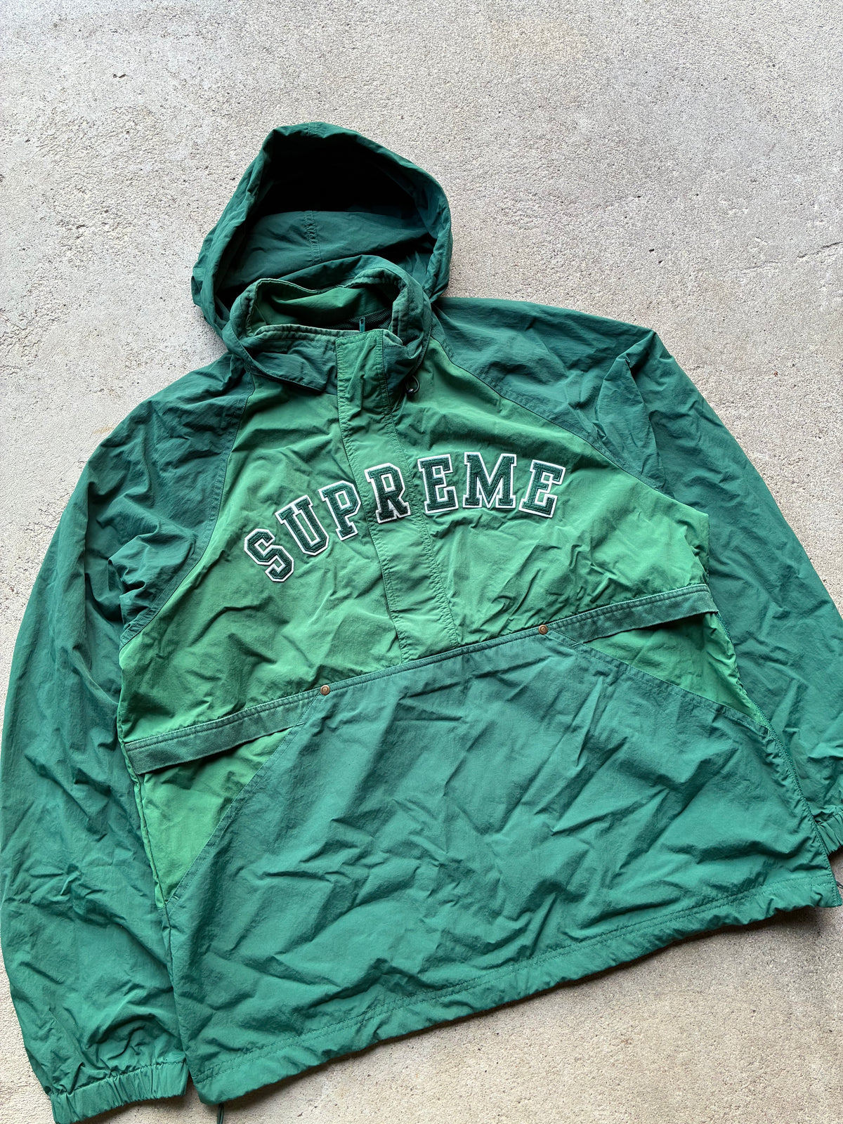 Supreme “HALF ZIP ARC LOGO” Jacket (L)