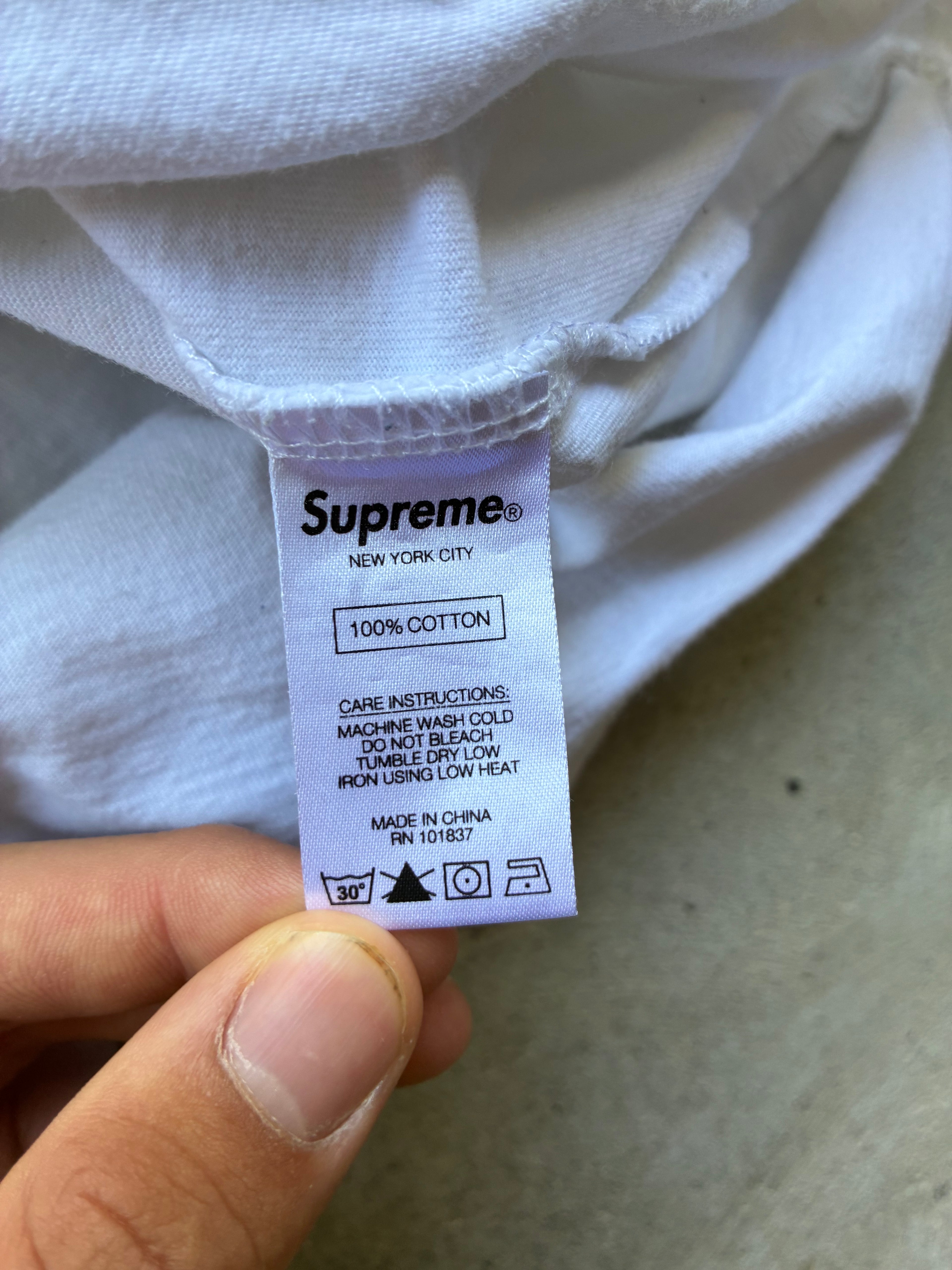 Supreme “LOGO” Long Sleeve (L)