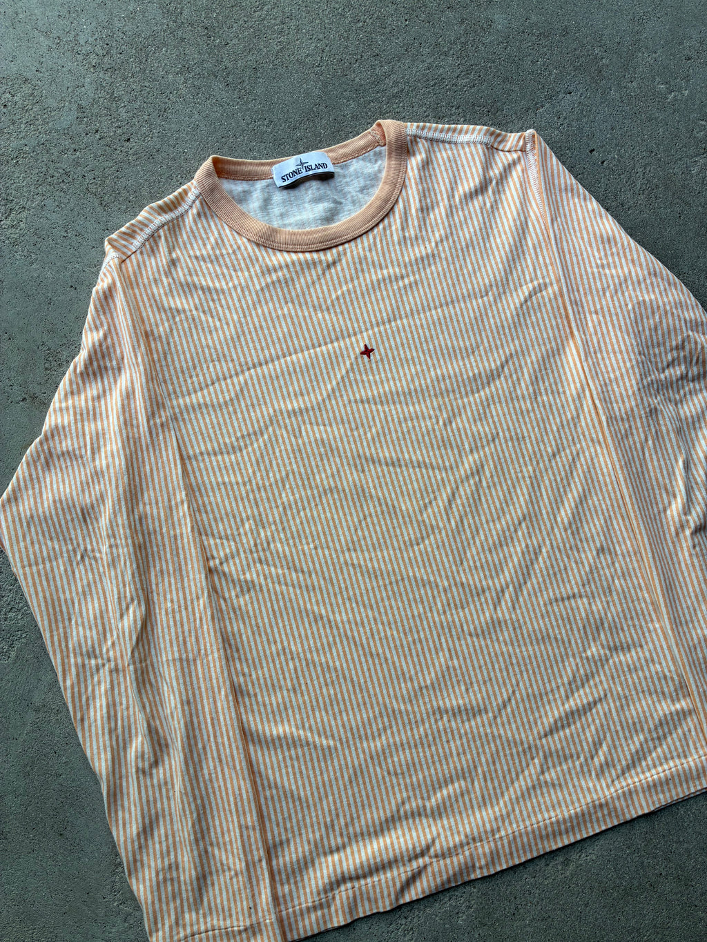 Peach Stone Island Marina Long Sleeve (L)