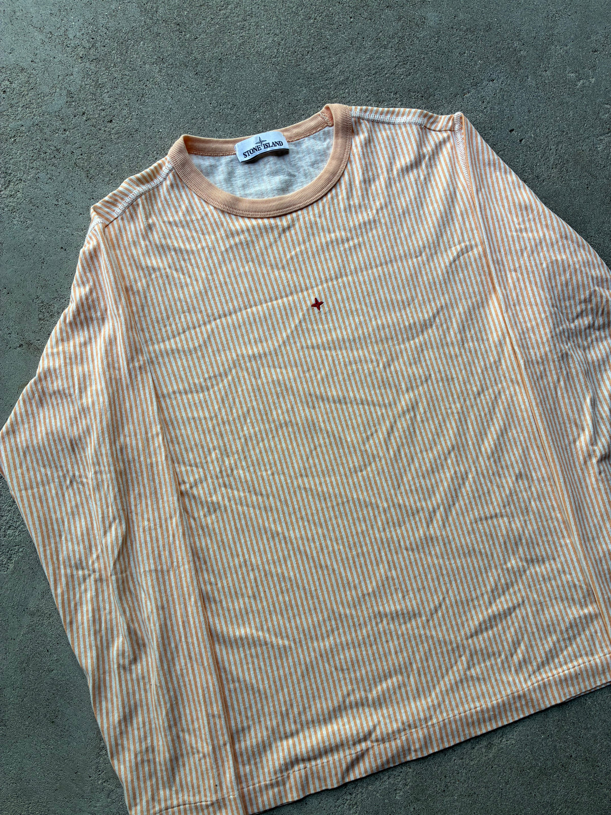 Peach Stone Island Marina Long Sleeve (L)