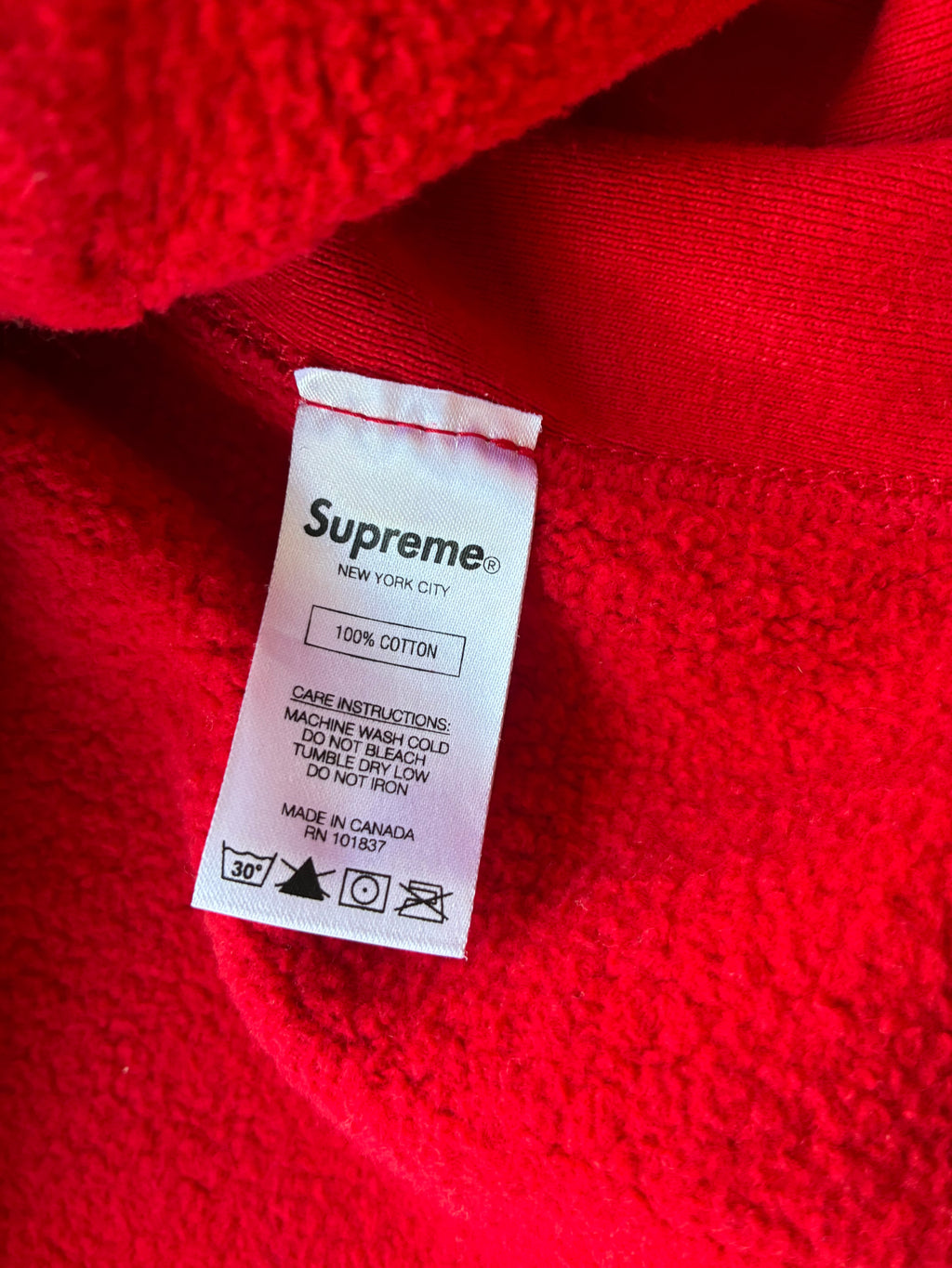 Supreme “THE MOST HOODED” hoodie (L)