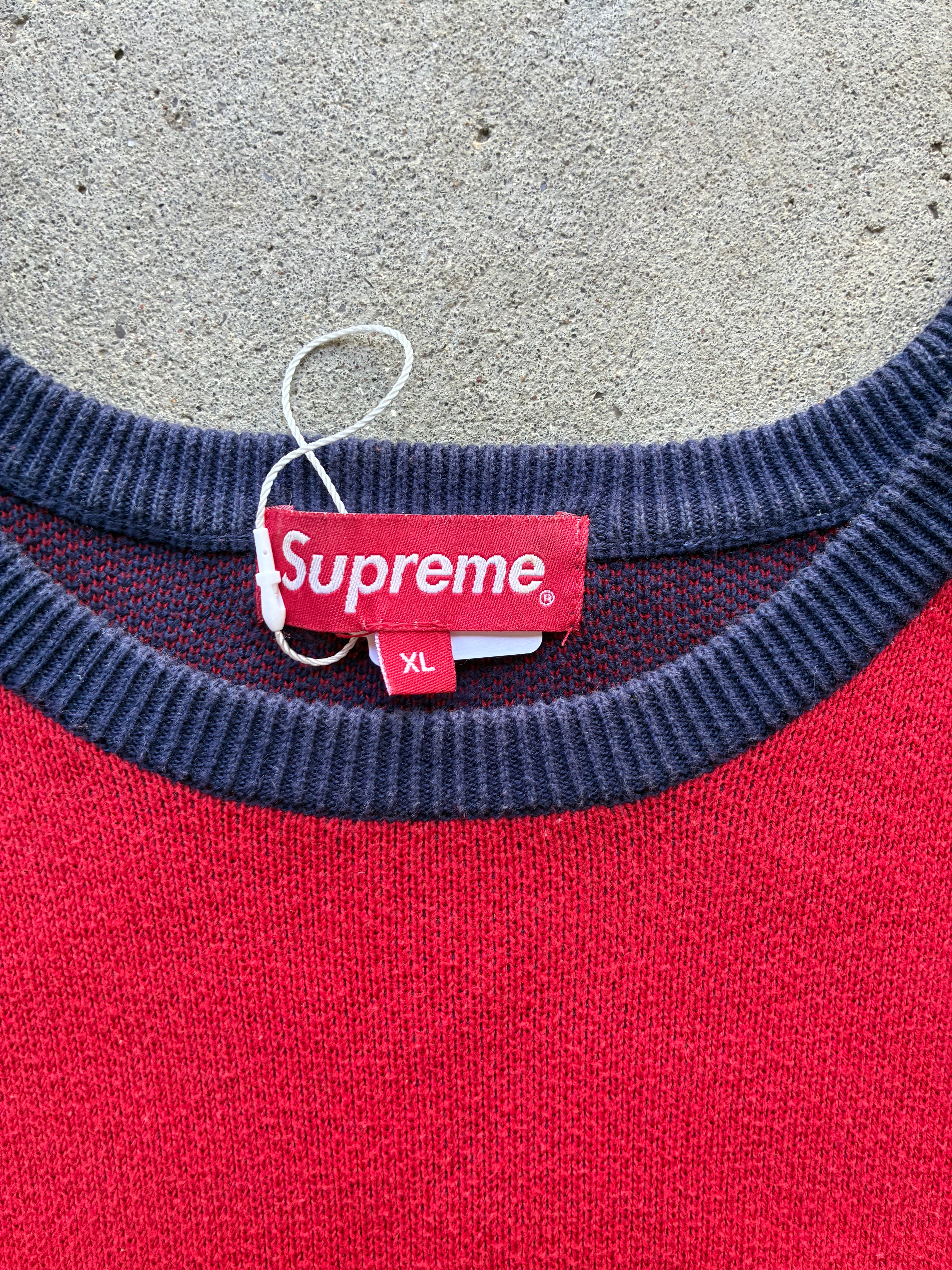 Supreme “REPEAT LOGO” Sweater (XL)