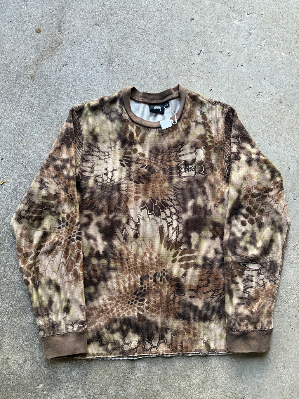 Stussy “KRYPTEK CAMO” Long Sleeve thermal (L)