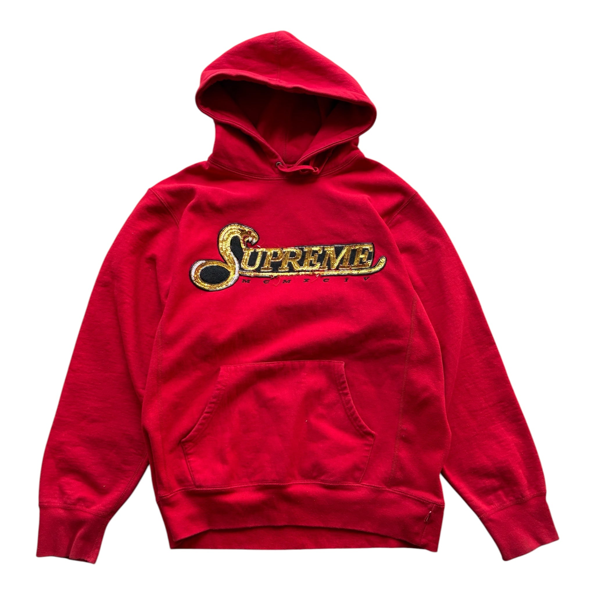 Supreme “SEQUIN VIPER” Hoodie (L)