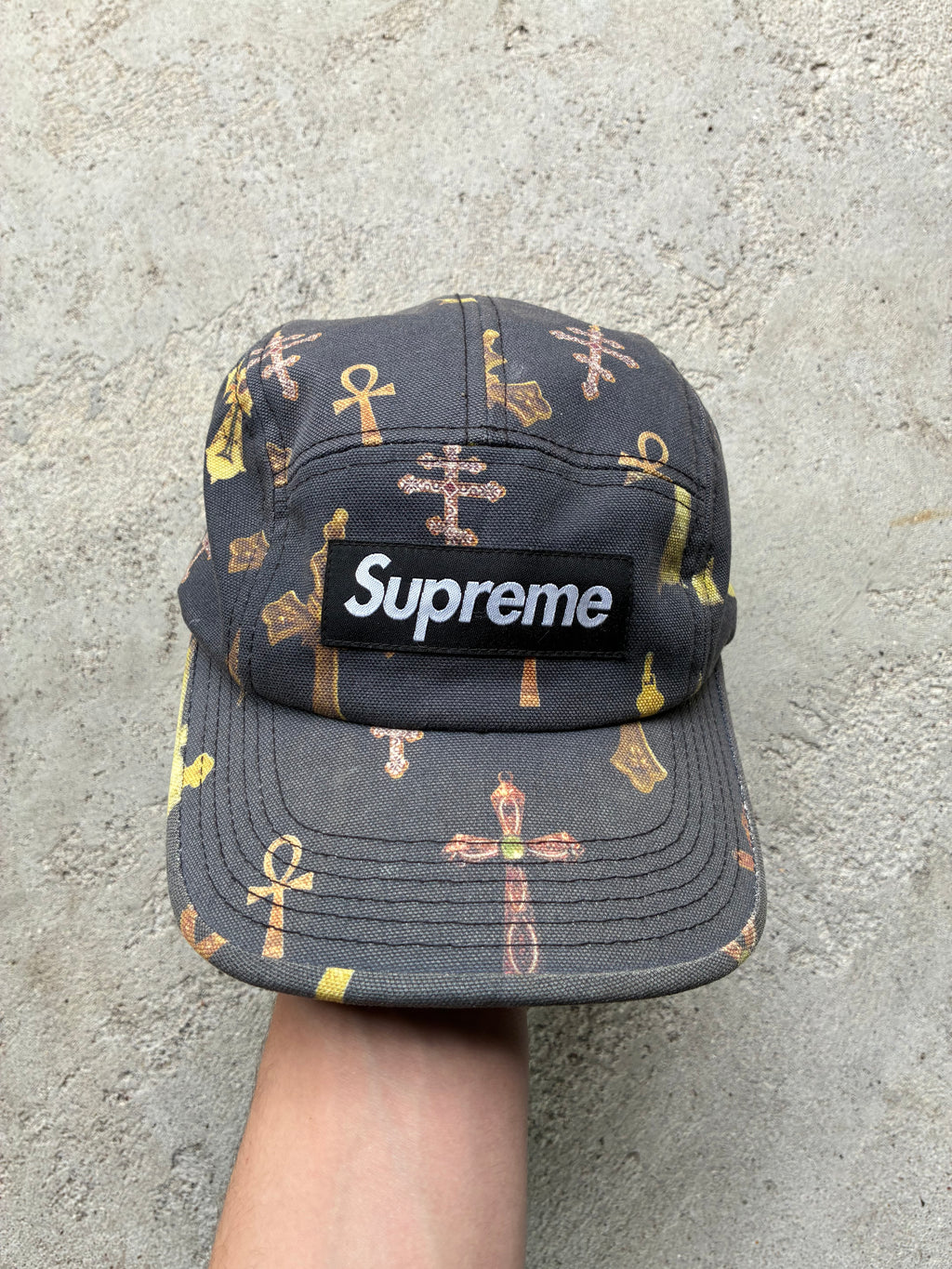 Supreme “CROSSES SS13” Camp Cap (Adjustable)