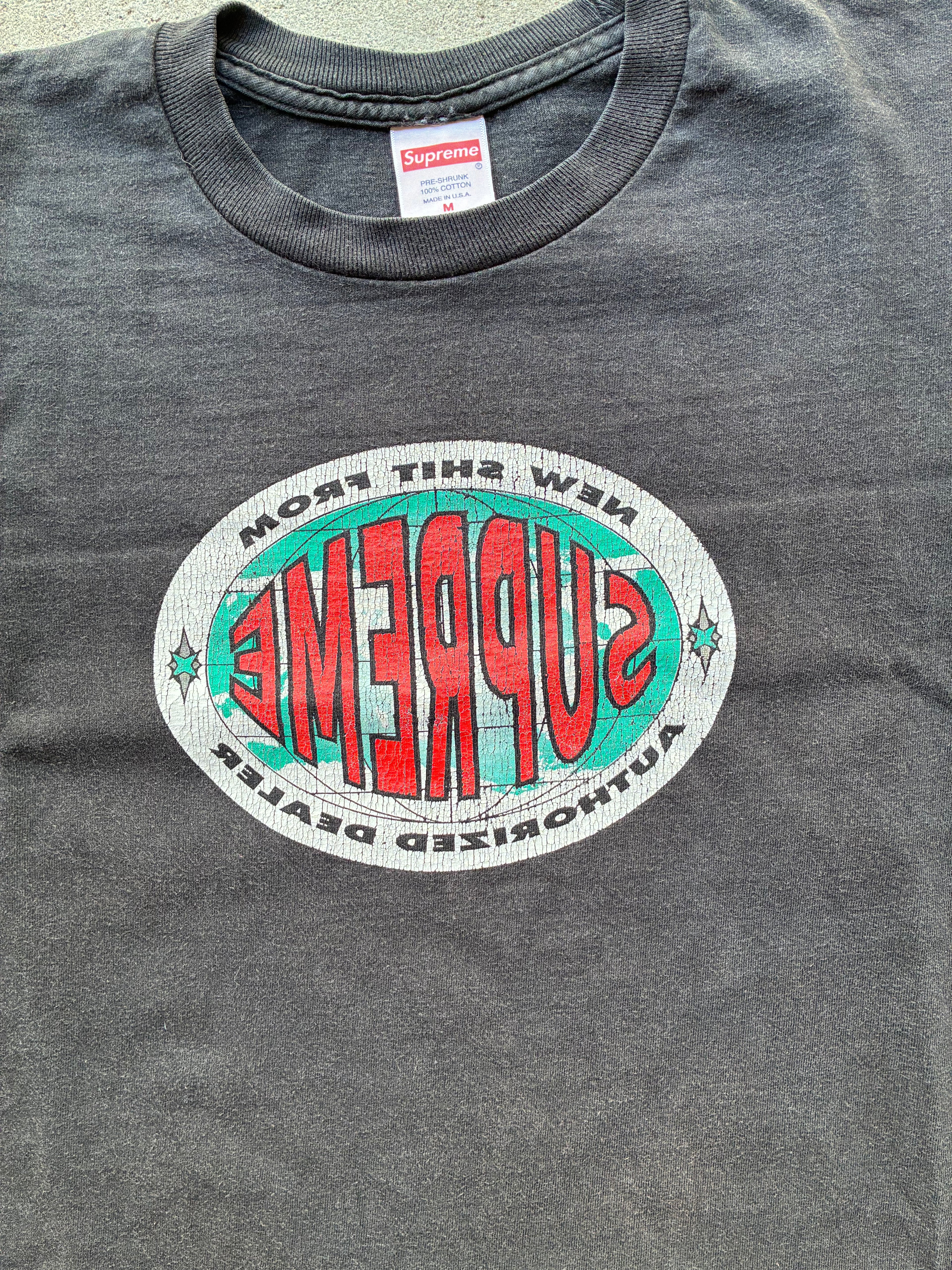 Supreme "NEW SH*T FROM AUTHORiZED DEALER” Tee (M)