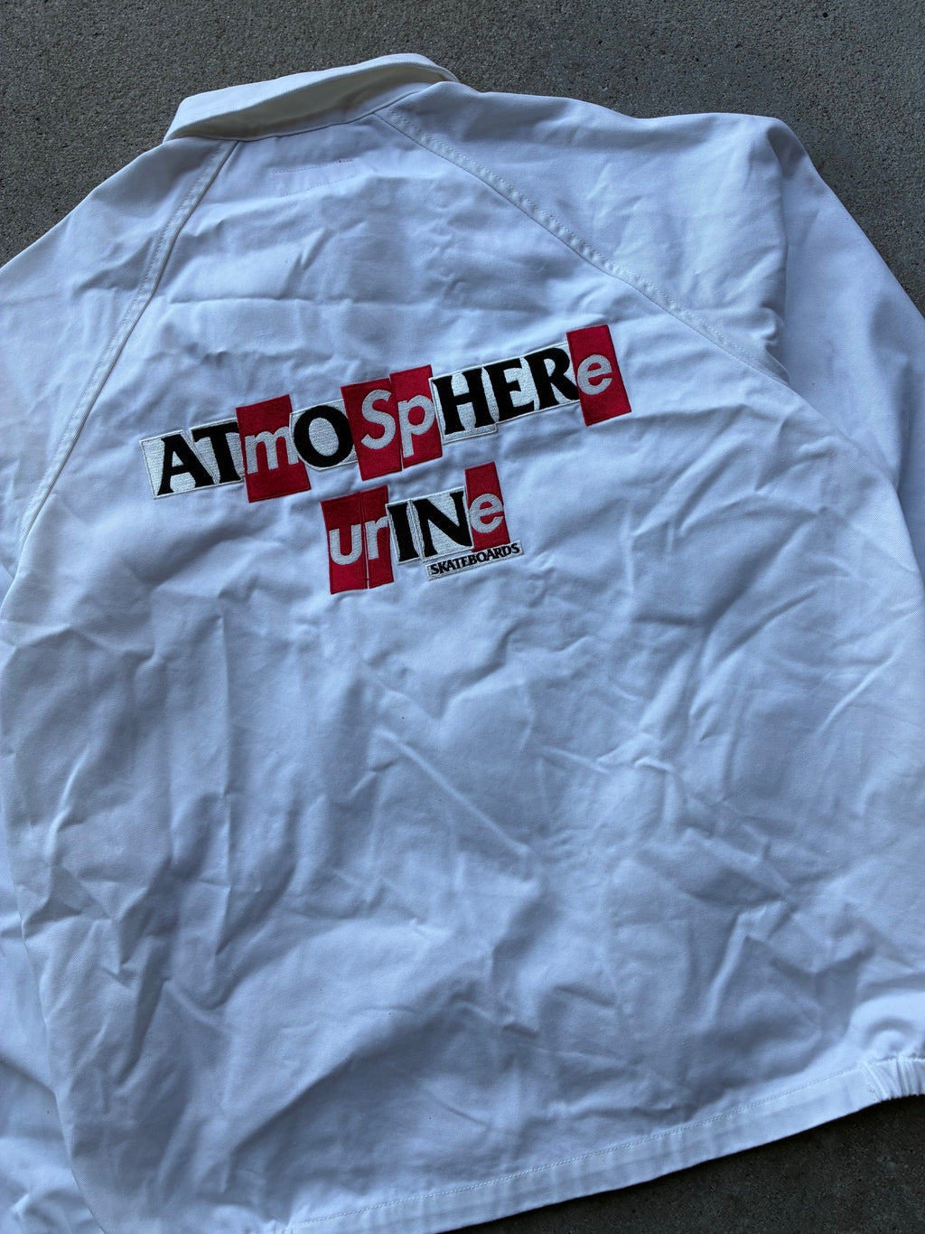Supreme “ATMOSPHERE URINE” Coach Jacket (M)