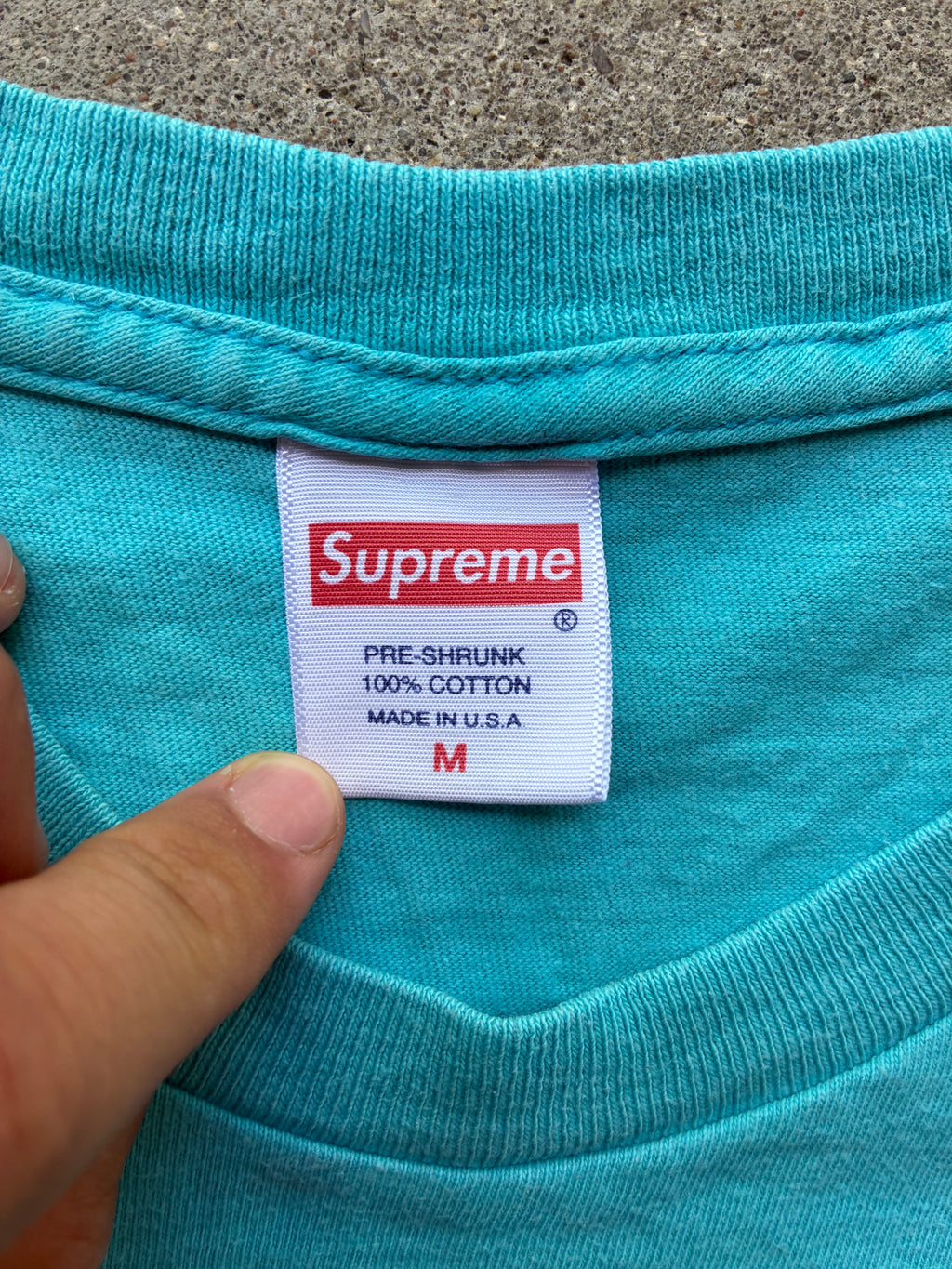 Supreme “THRASHER BOYFRIEND” tee (M)