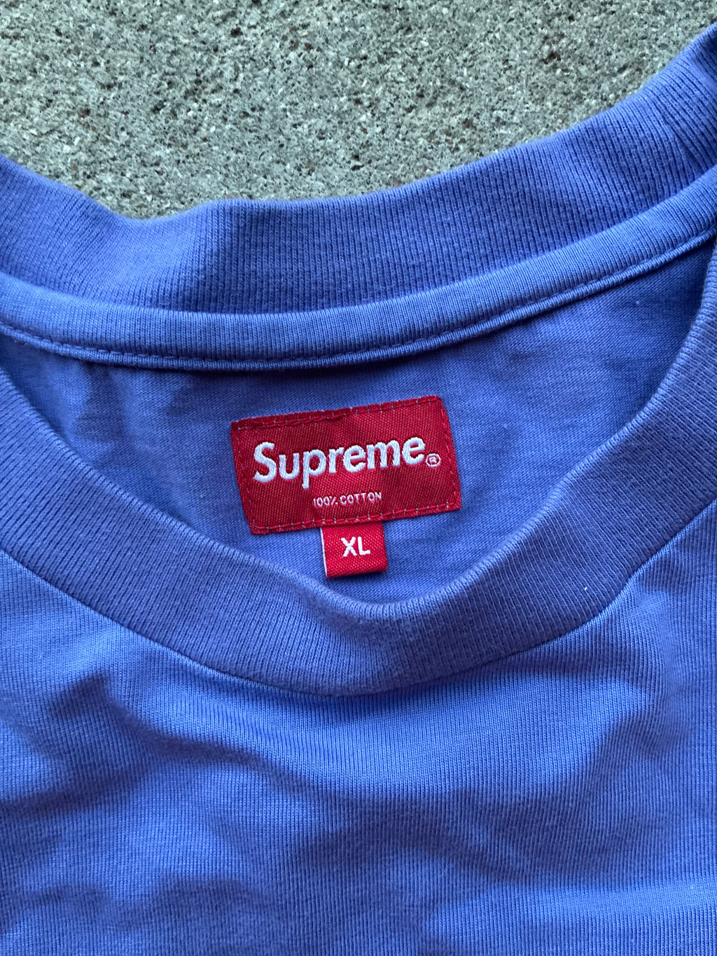 Supreme “TRADEMARK LOGo”  long sleeve (XL)