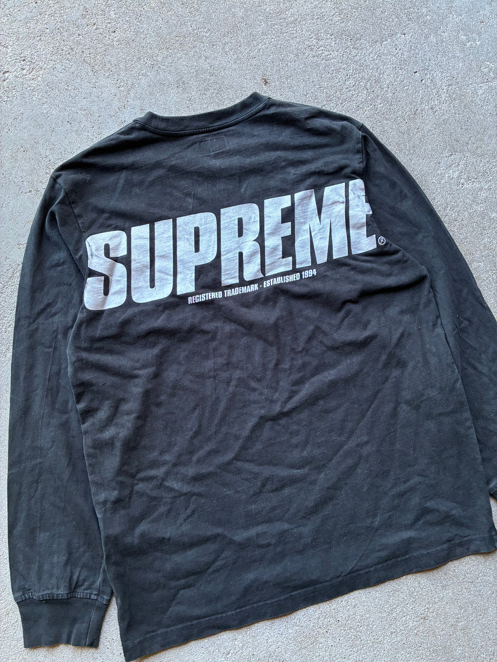 Supreme “TRADEMARK” Long Sleeve (M)
