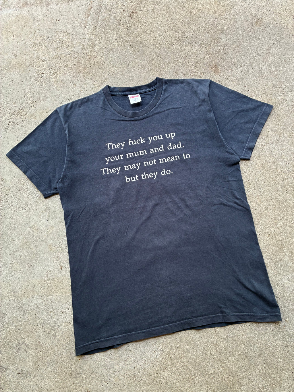 Supreme “THEY FUCK YOU UP” Tee (L)