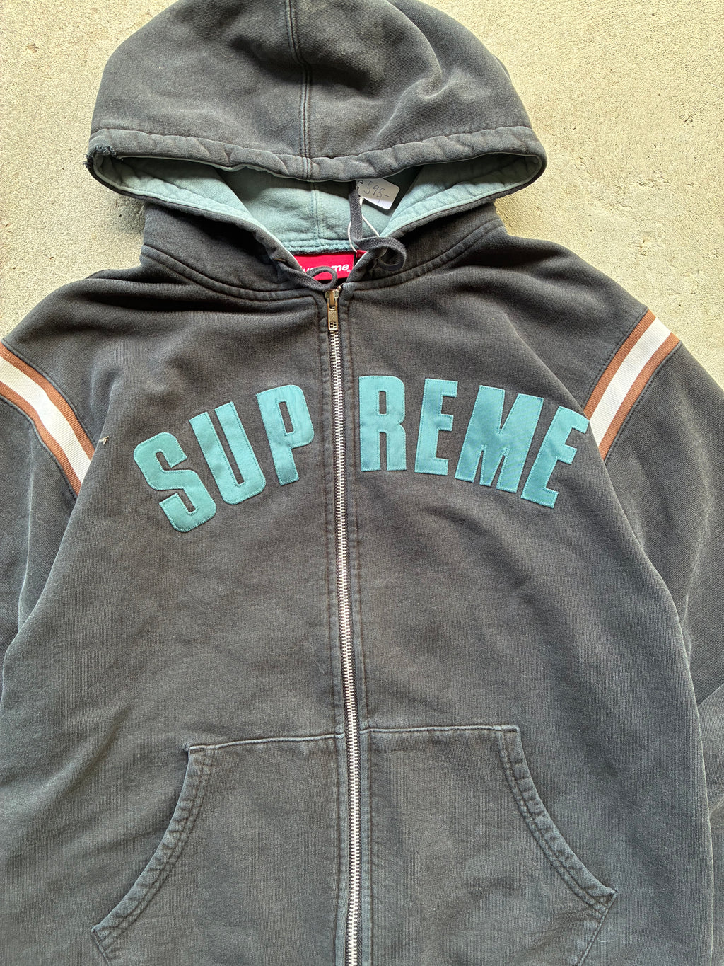 Supreme “ARC LOGO” Zip Up Hoodie (M)