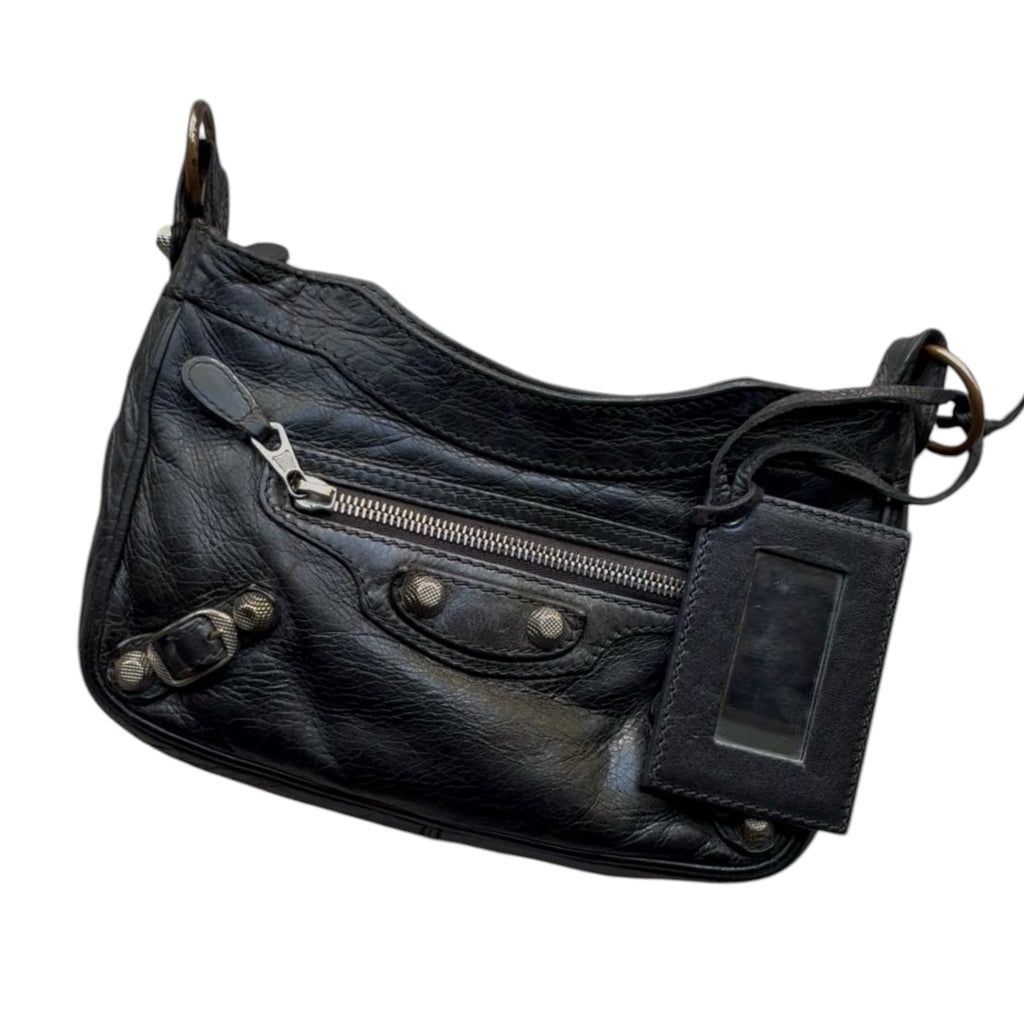 Balenciaga hip leather bag