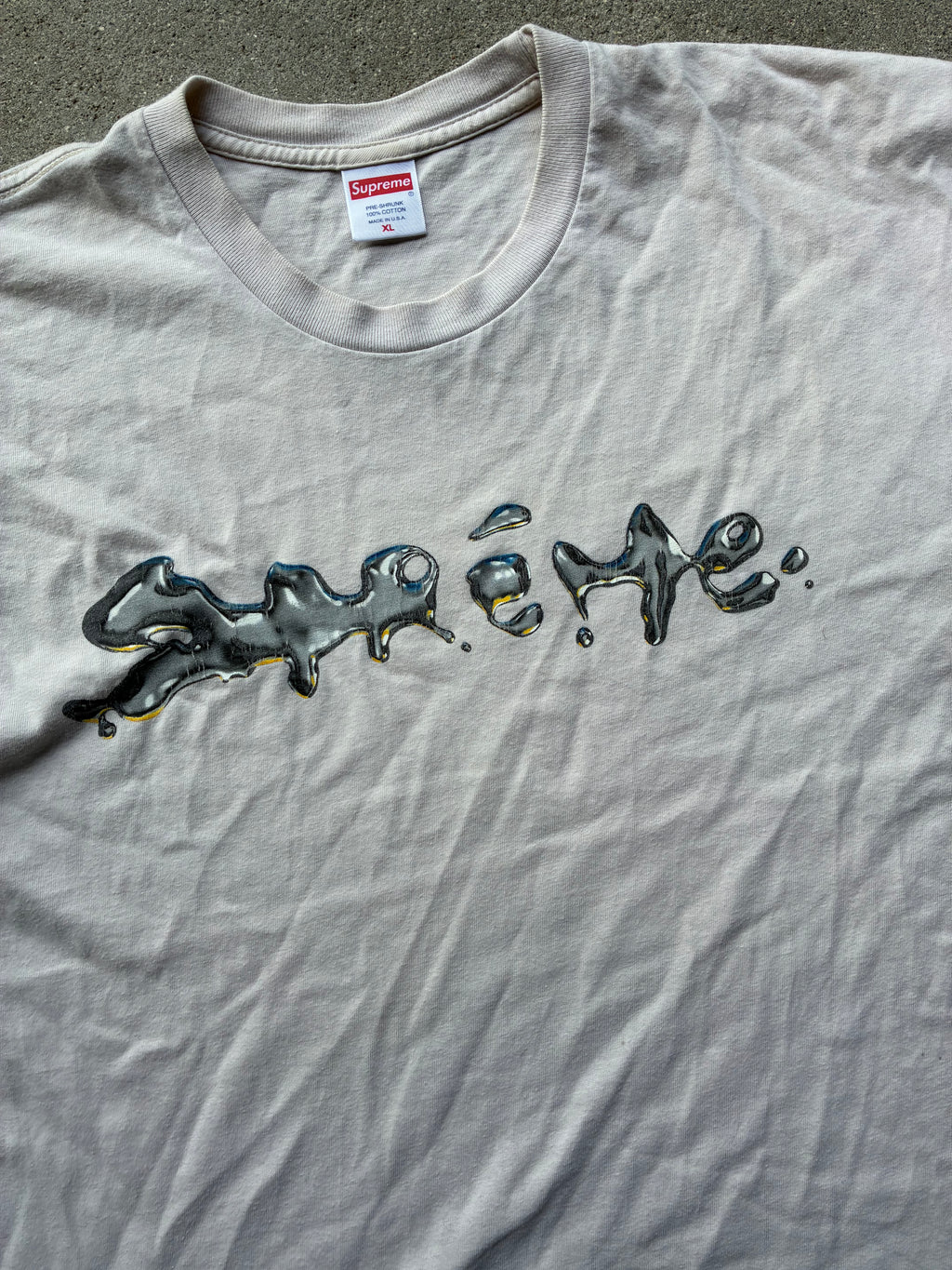 Supreme “LIQUID” Tee (XL)