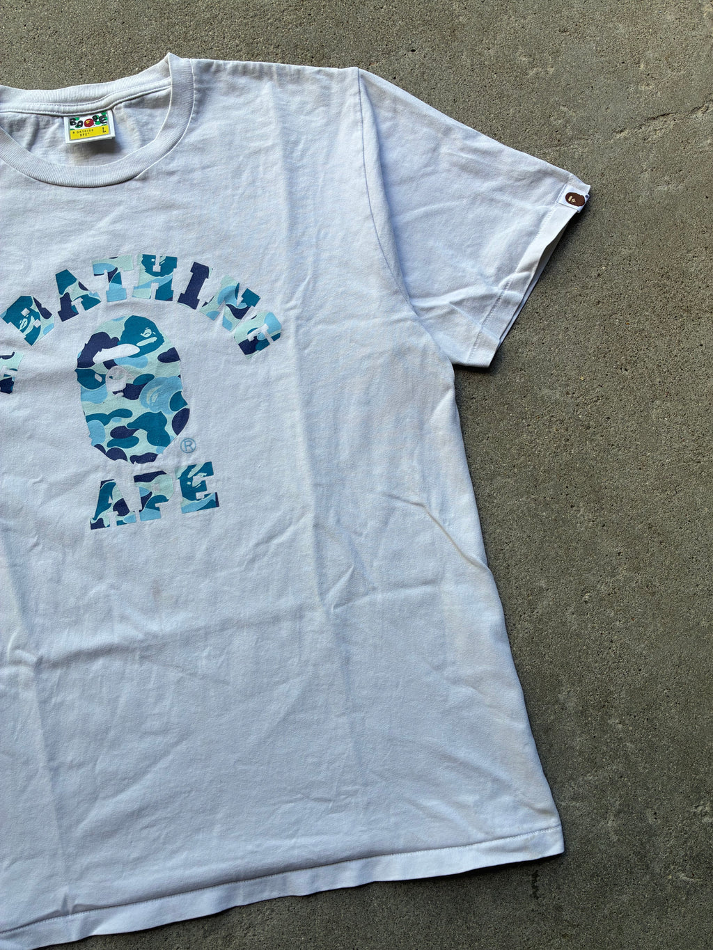 Camo Bape Tee (L)