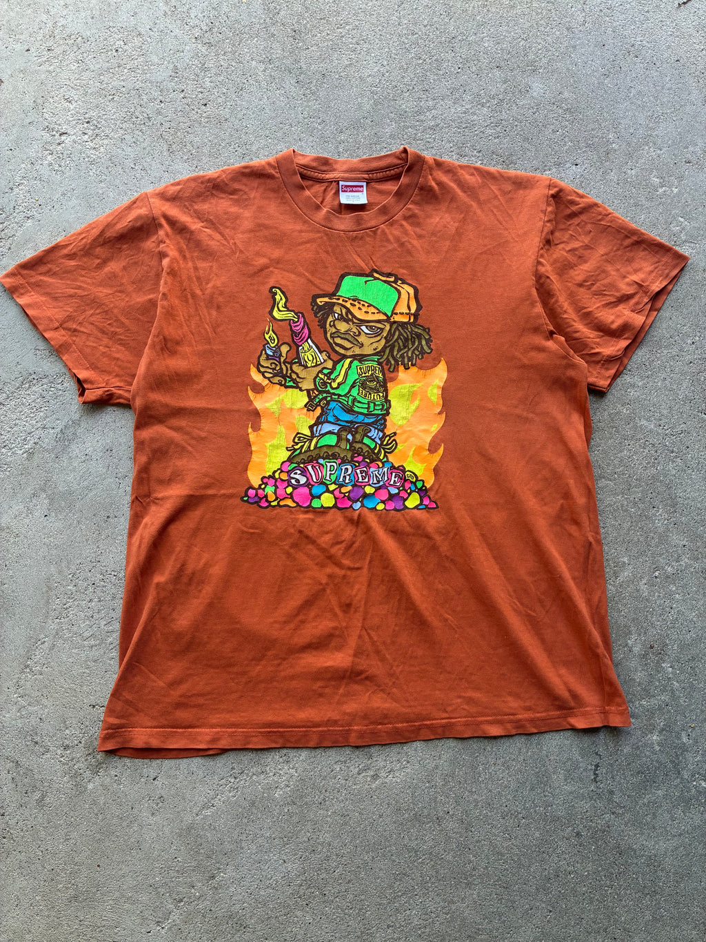 Supreme “MOLOTOV KID” Tee (L)