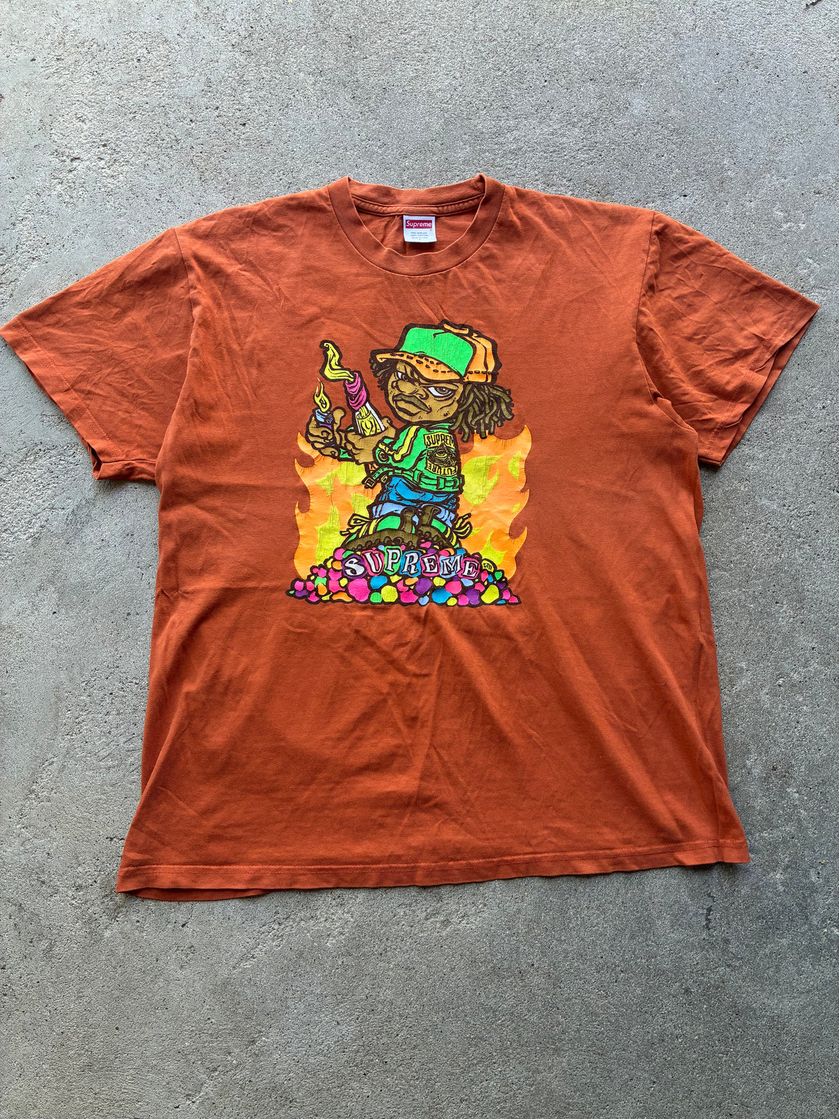 Supreme “MOLOTOV KID” Tee (L)