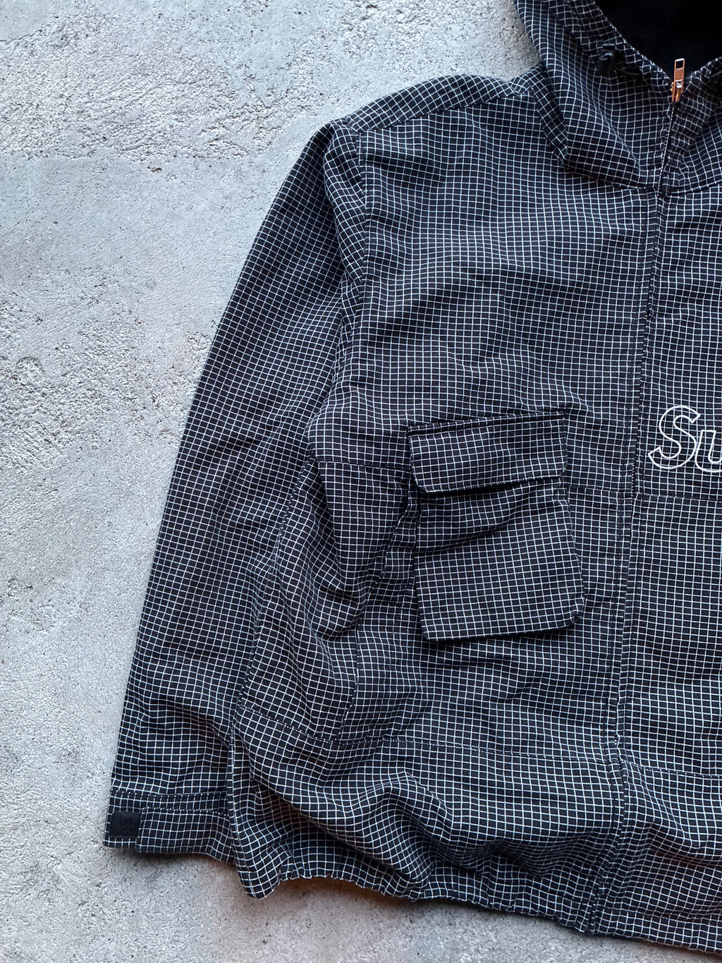 Supreme “RIPSTOP UTILITY” jacket (M)