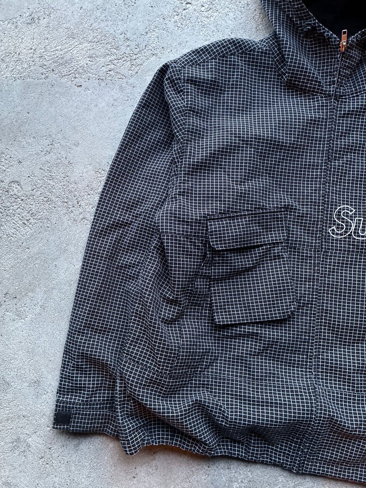 Supreme “RIPSTOP UTILITY” jacket (M)