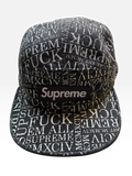 Supreme “F*** EM ALL” Camp Cap (Adjustable)