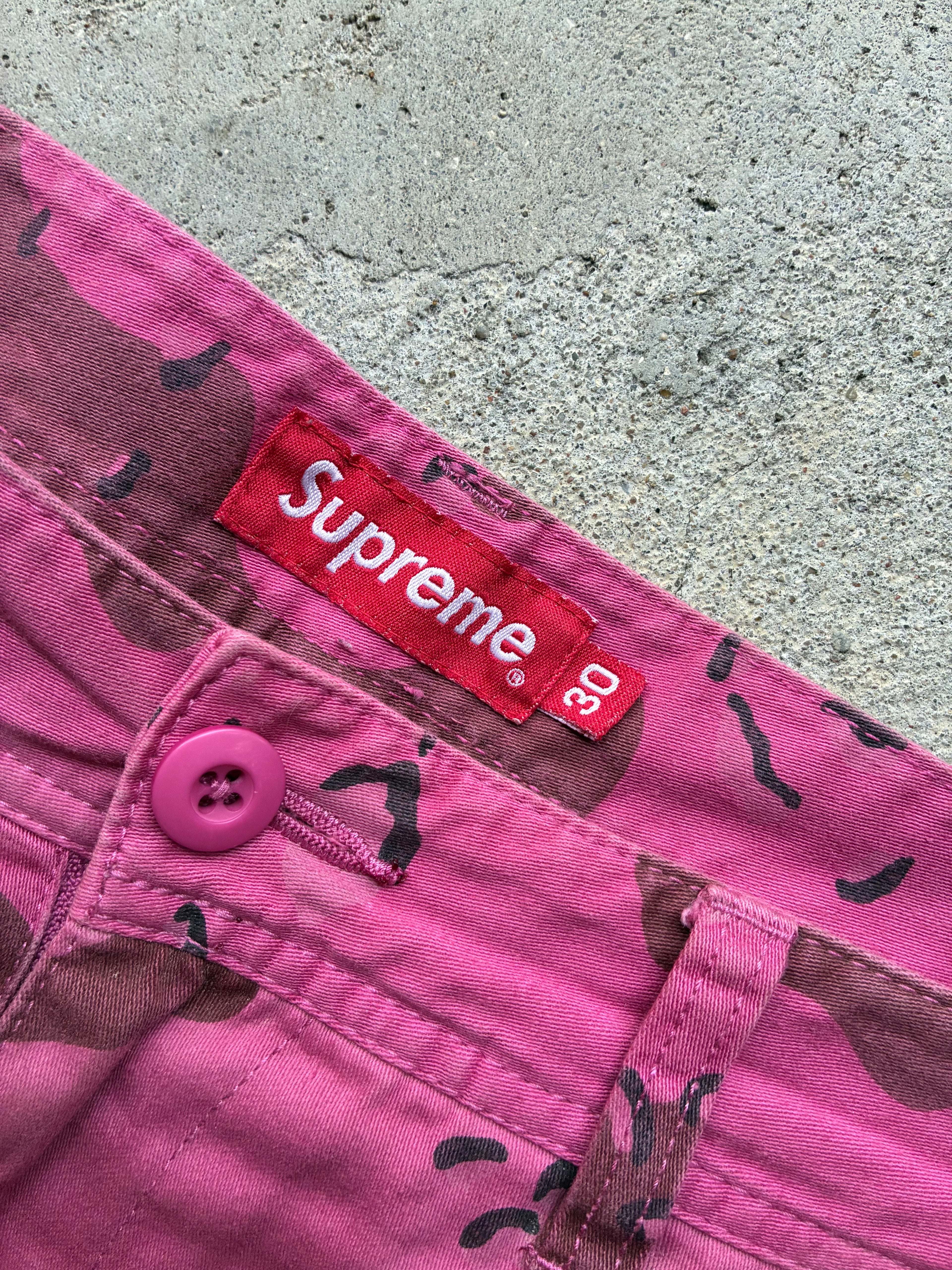 Supreme “OVERDYED CAMO” Cargo Short (30)
