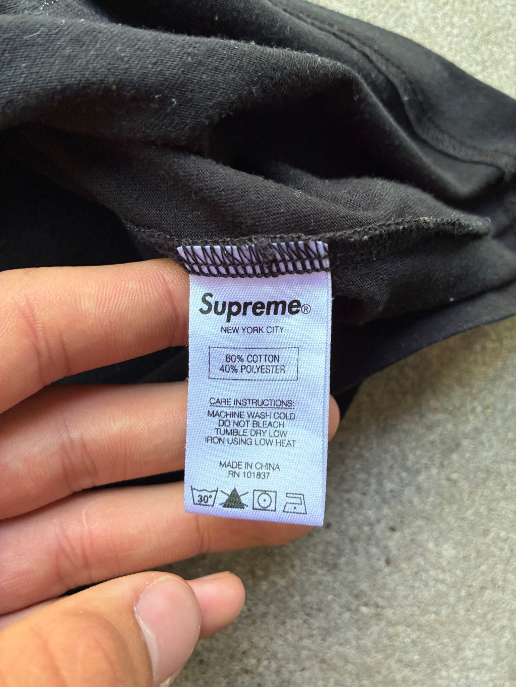 Supreme “GLITTER ARC FOOTBALL” jersey (L)