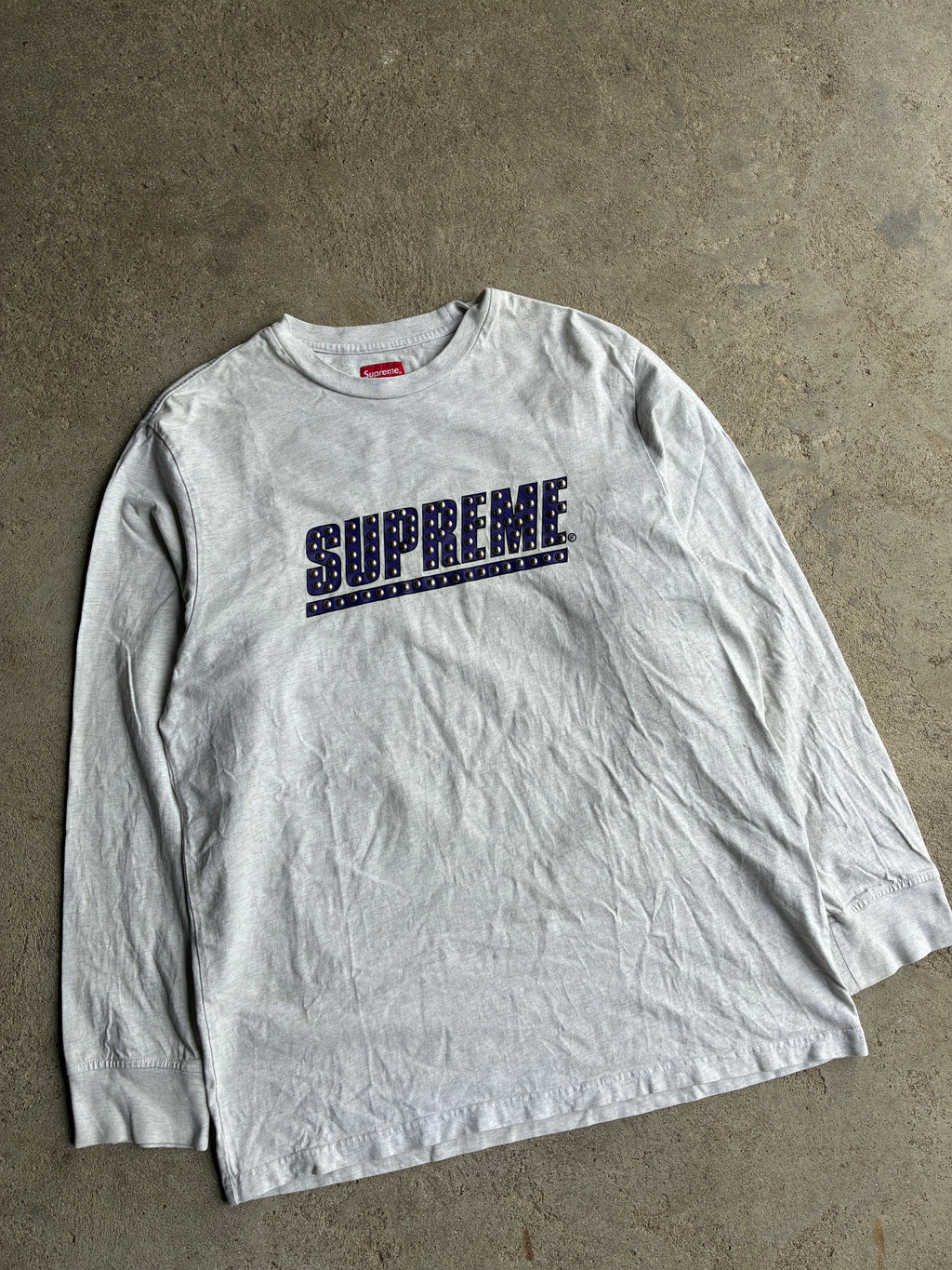 Supreme “STUDDED” Long Sleeve (XL)