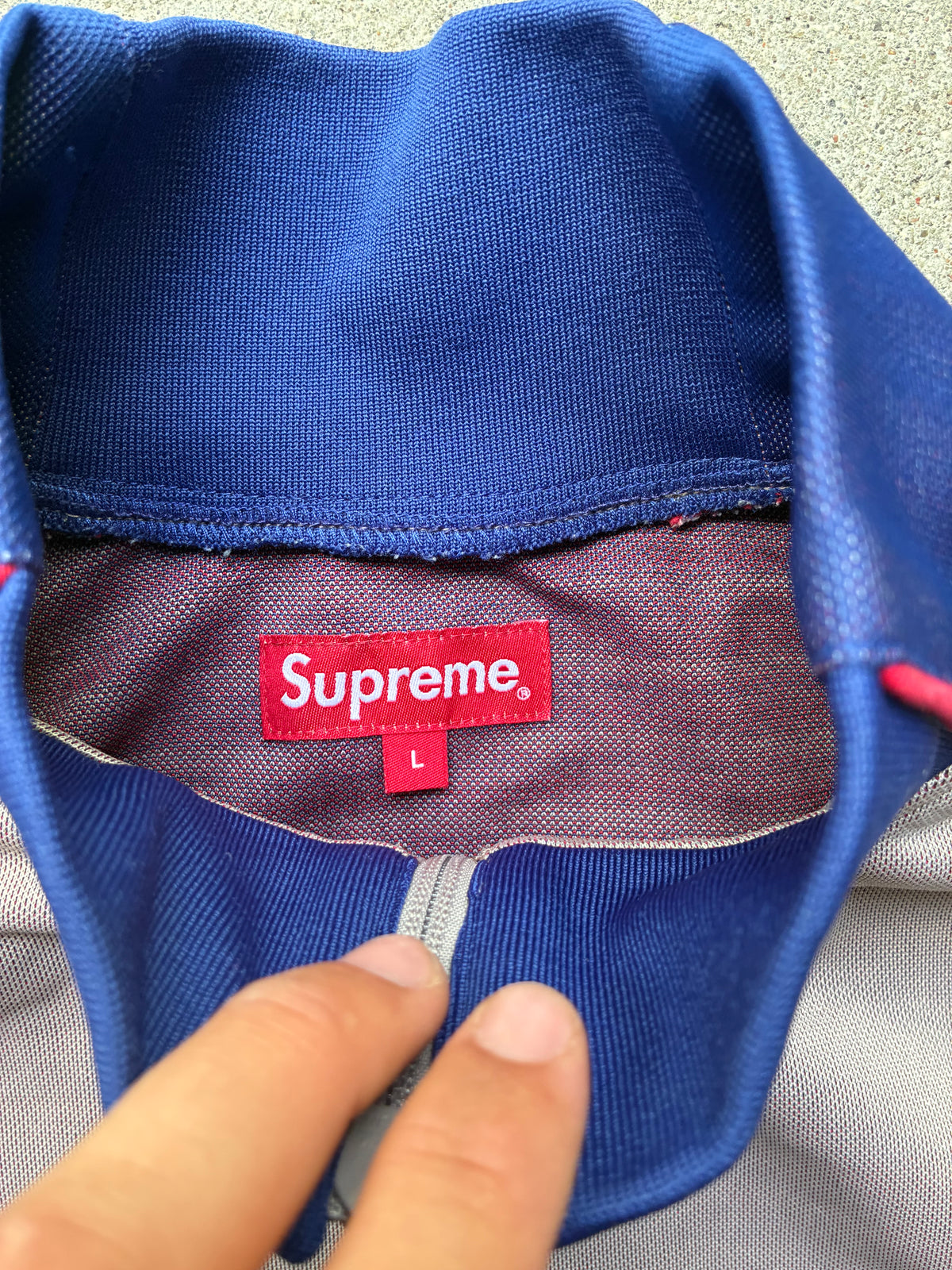 Supreme “WORLD FAMOUS” Track jacket (L)